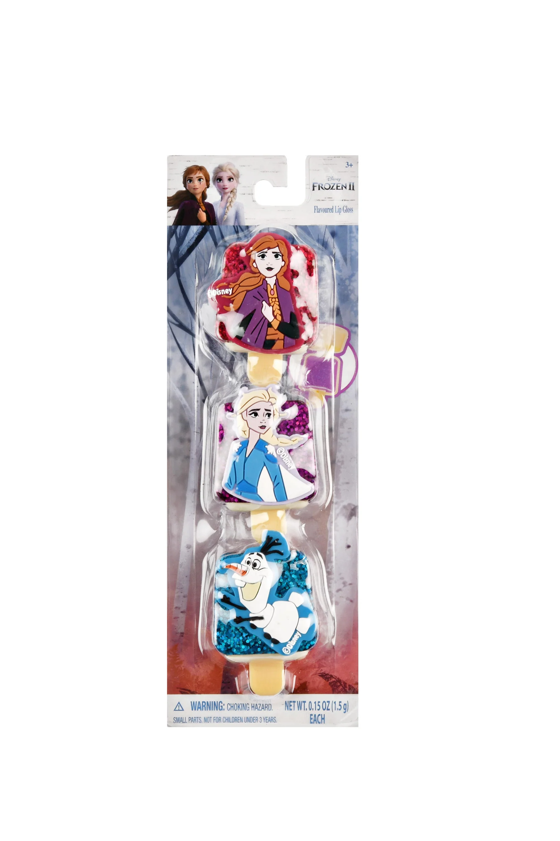 DISNEY Frozen II 3Pack Lip Pops