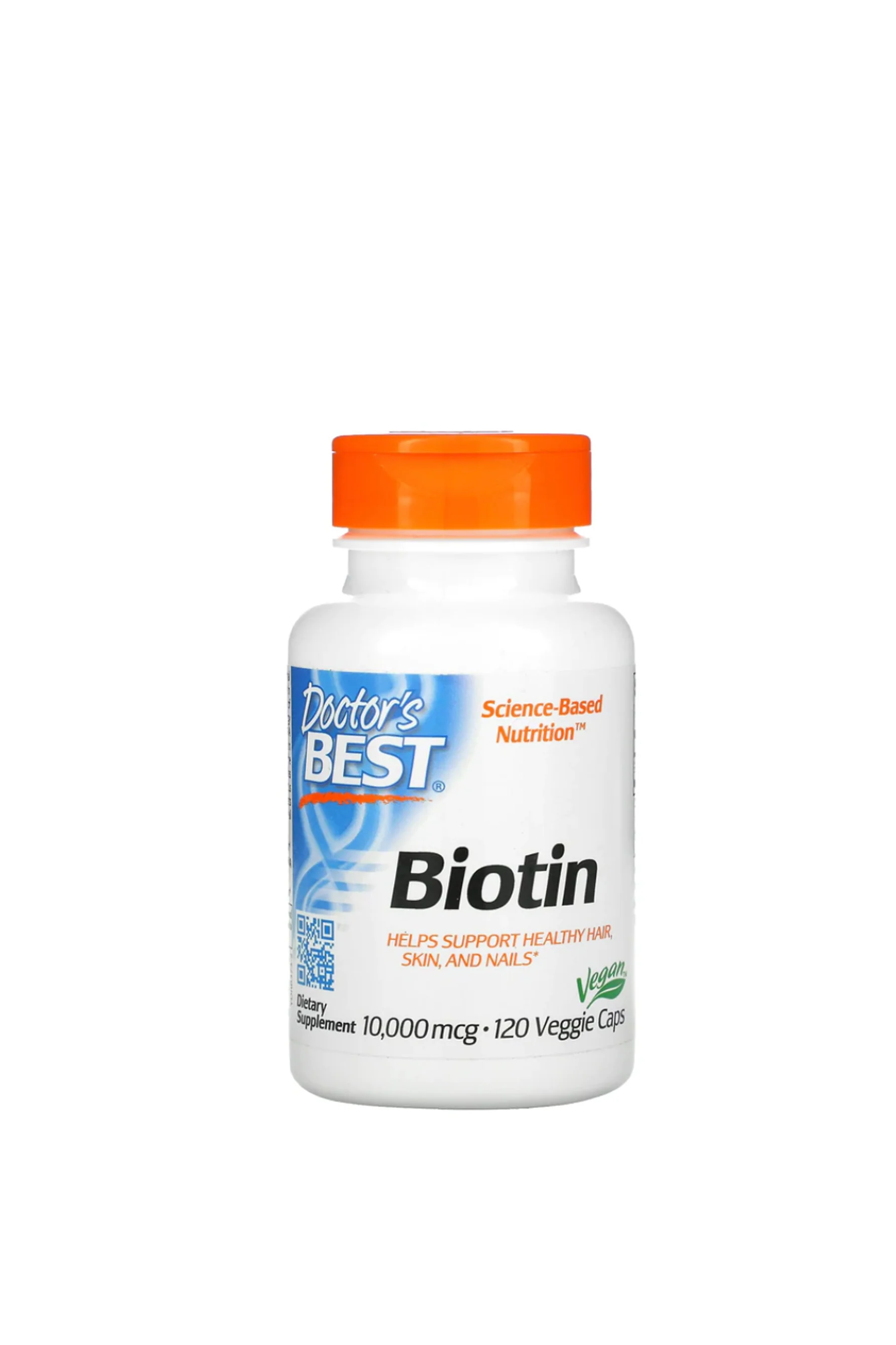 DOCTOR'S BEST Biotin 10000mcg 120s