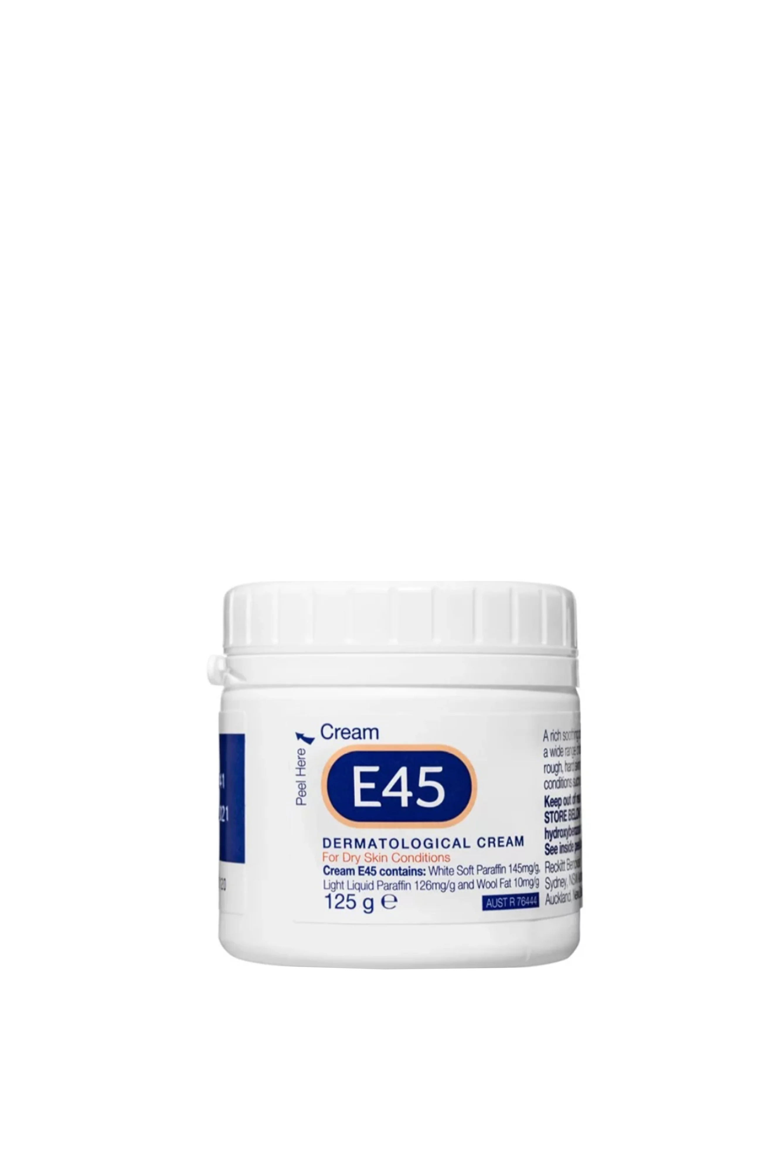 E45 Moisturising Cream for Dry Skin & Eczema 125g