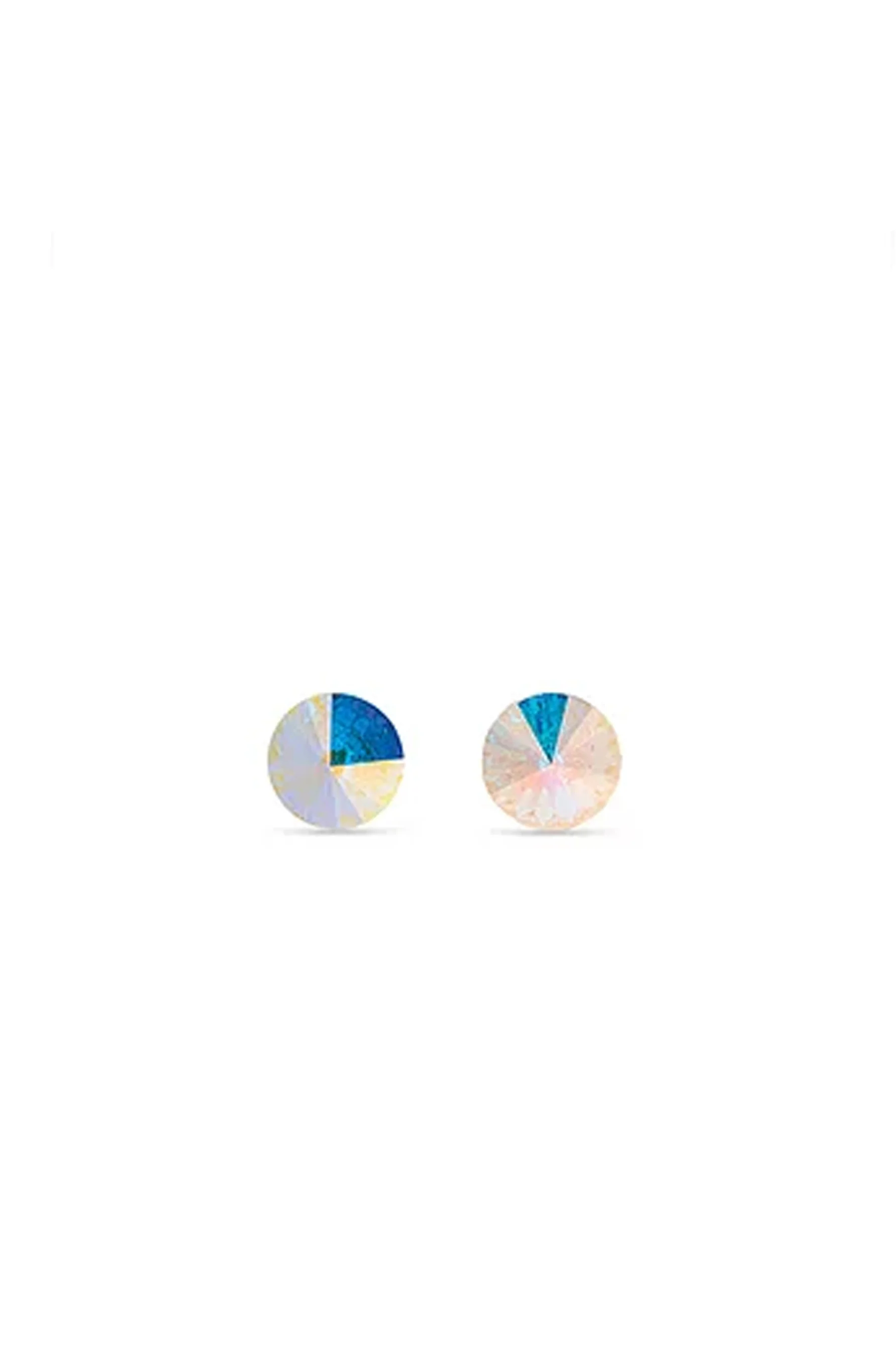 EarSense ES-C18 Rivoli Swarovski Crystal Stud