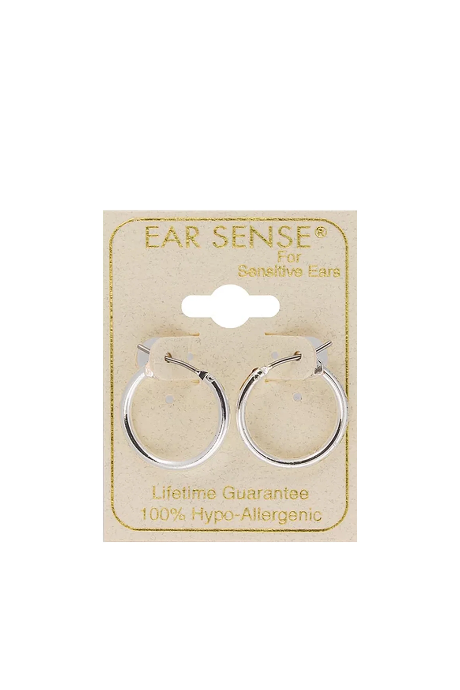 EarSense F493-3 16mm Silver Click Hoop - Image 2