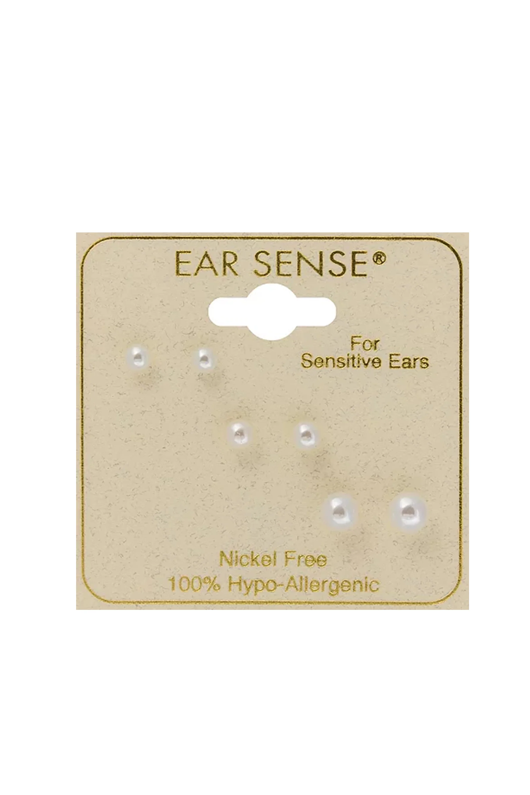 EarSense FC294 Small Pearl Stud Trio Studs - Image 2