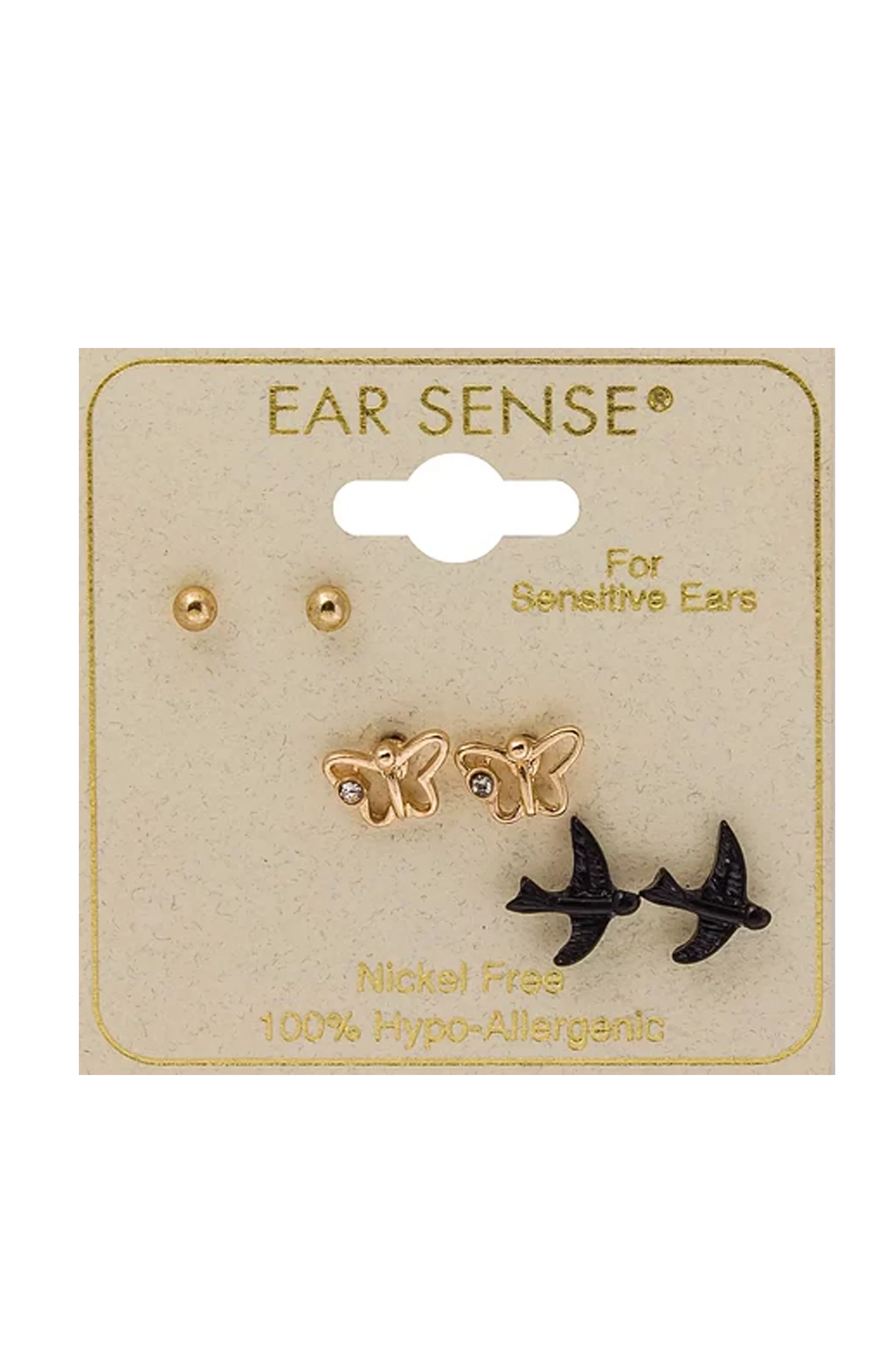 Earsense FT-331 Gold Ball, Butterfly and Swallow Trio - Image 2