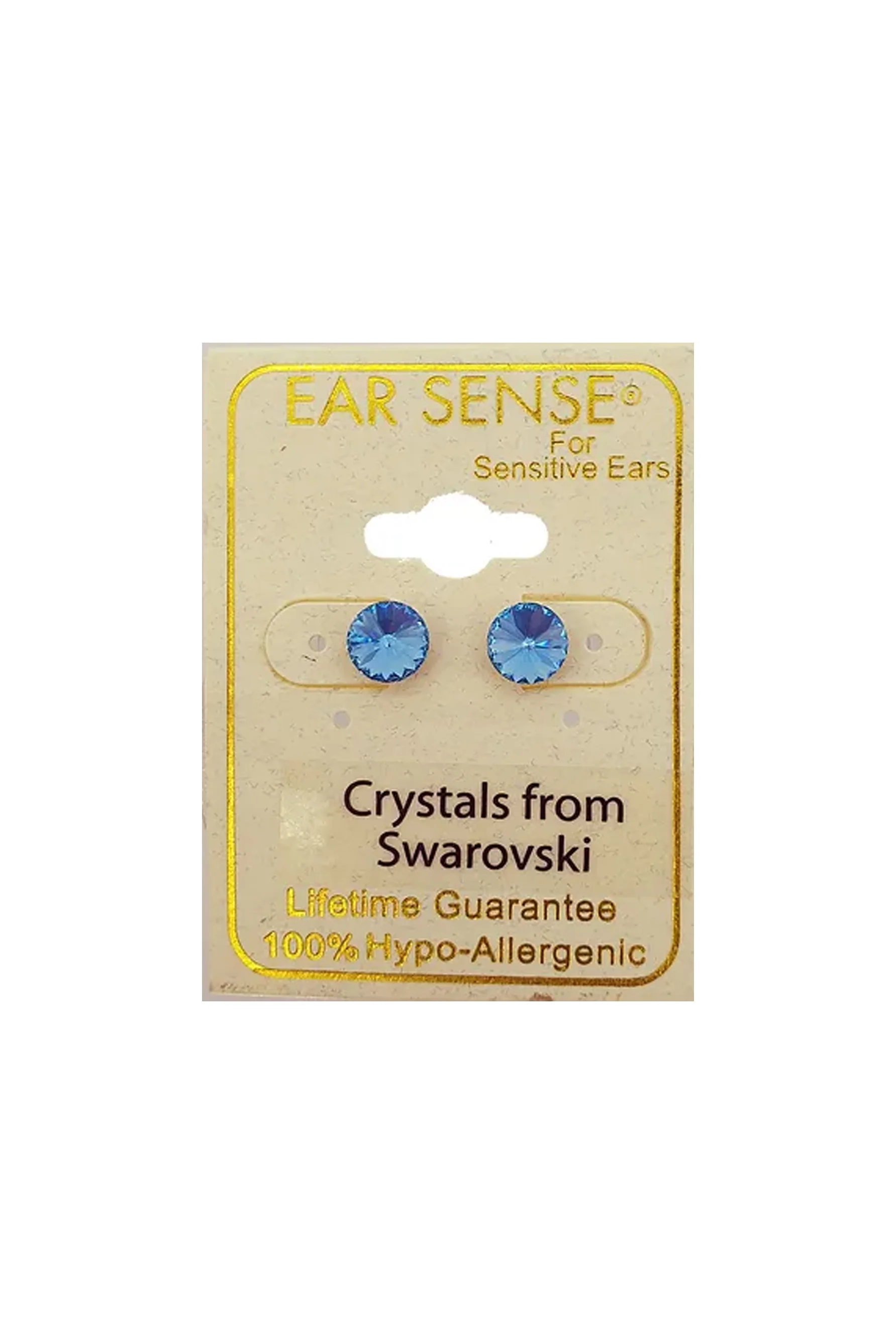 EarSense Swarovski Rivoli Aqua 6mm - Image 2