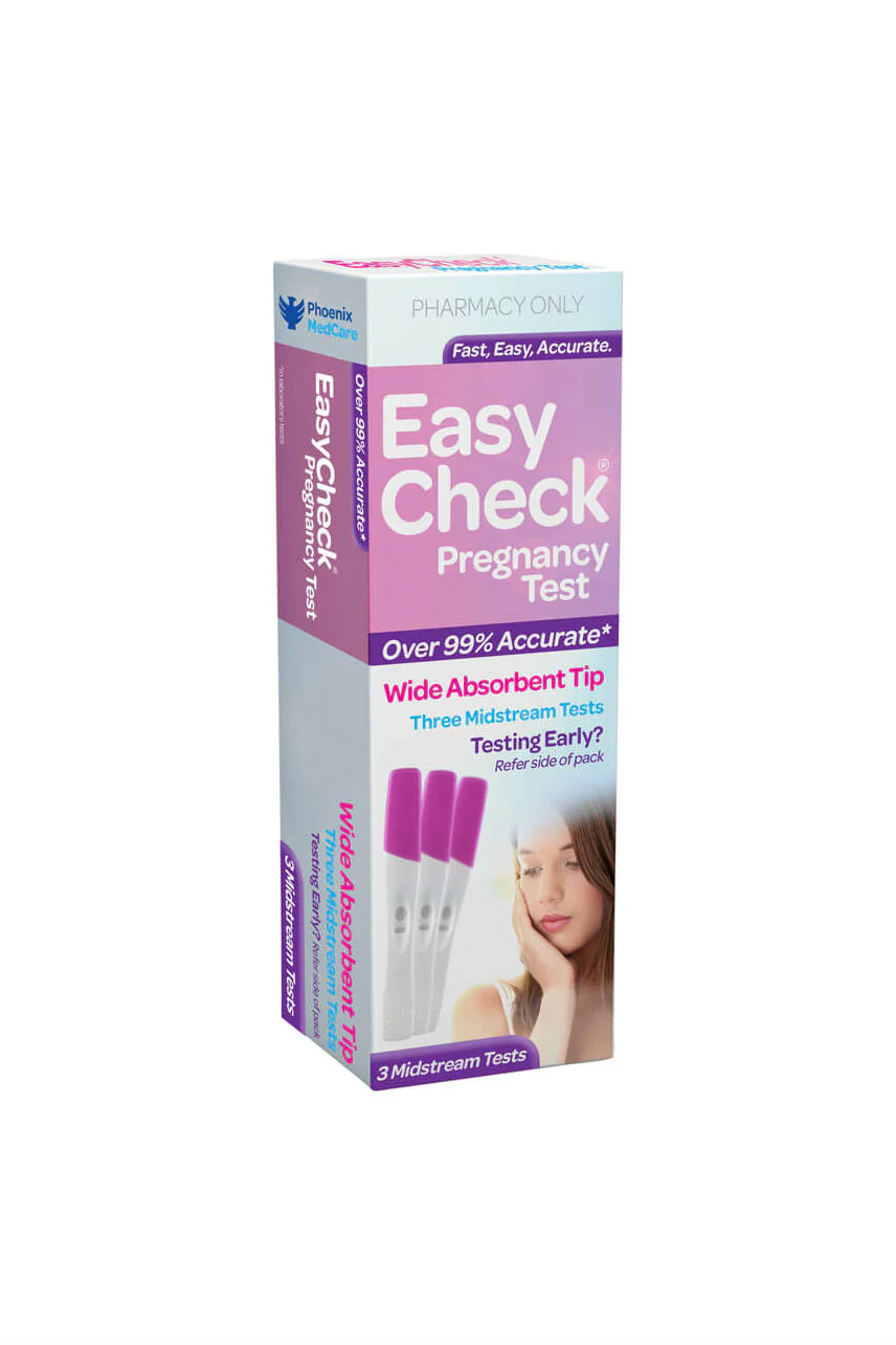 EASYCHECK Pregnancy Test 3Pk
