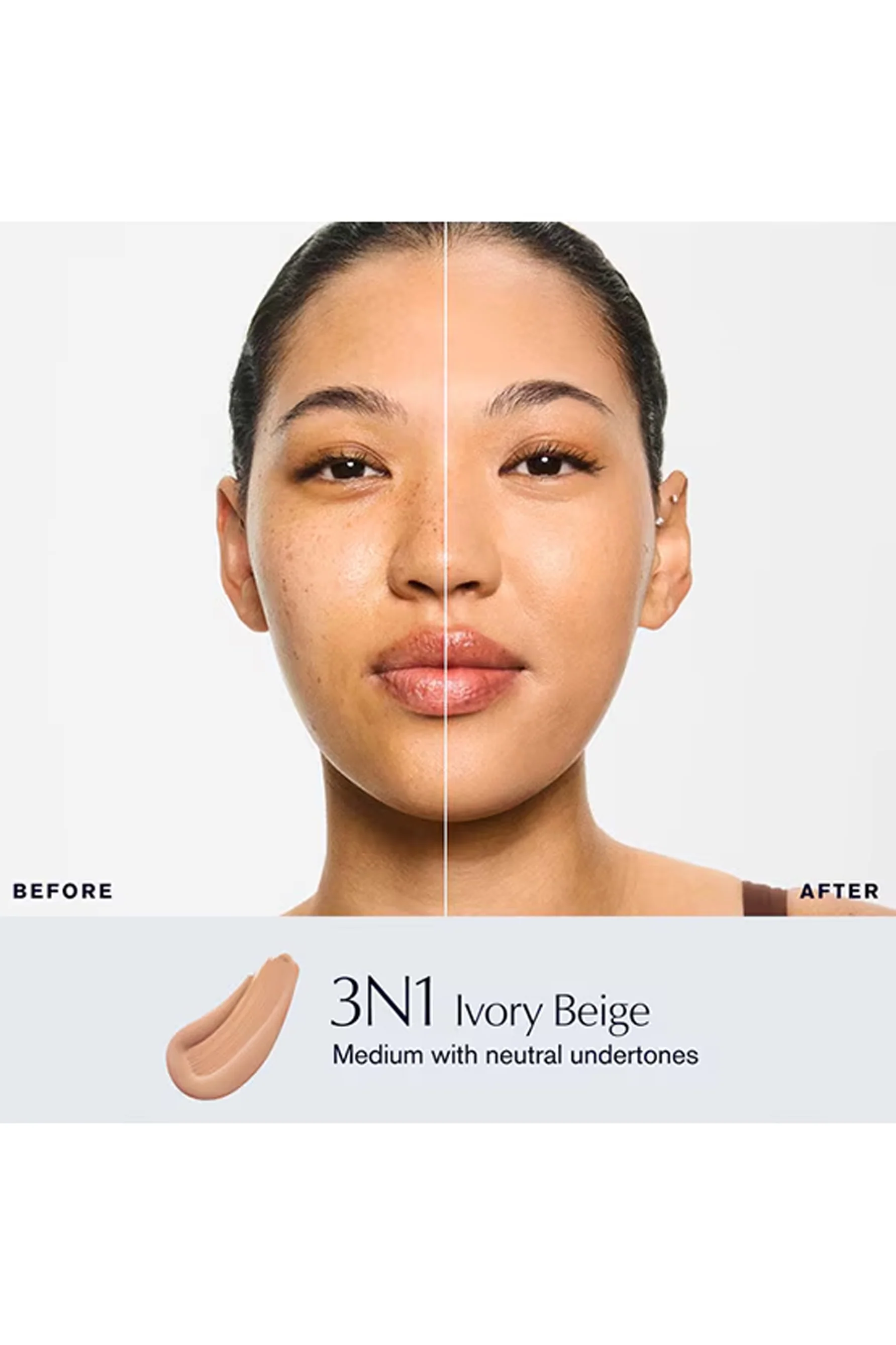 ESTÉE LAUDER Double Wear Stay-in-Place Longwear Matte Foundation 3N1 Ivory Beige - Image 2