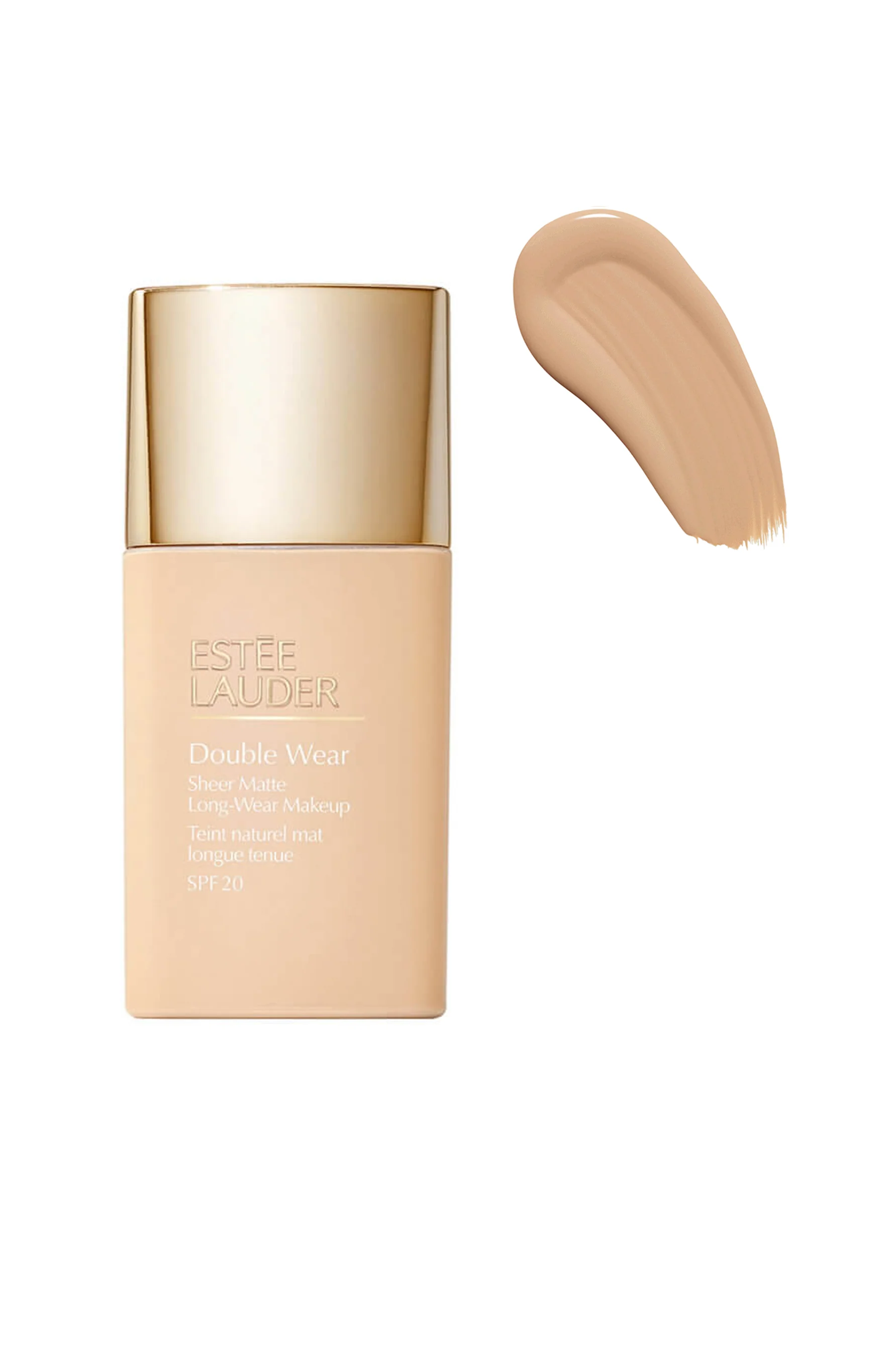 Estée Lauder DoubleWear Double Wear Sheer Long-Wear Makeup SPF 20 1W1 Bone