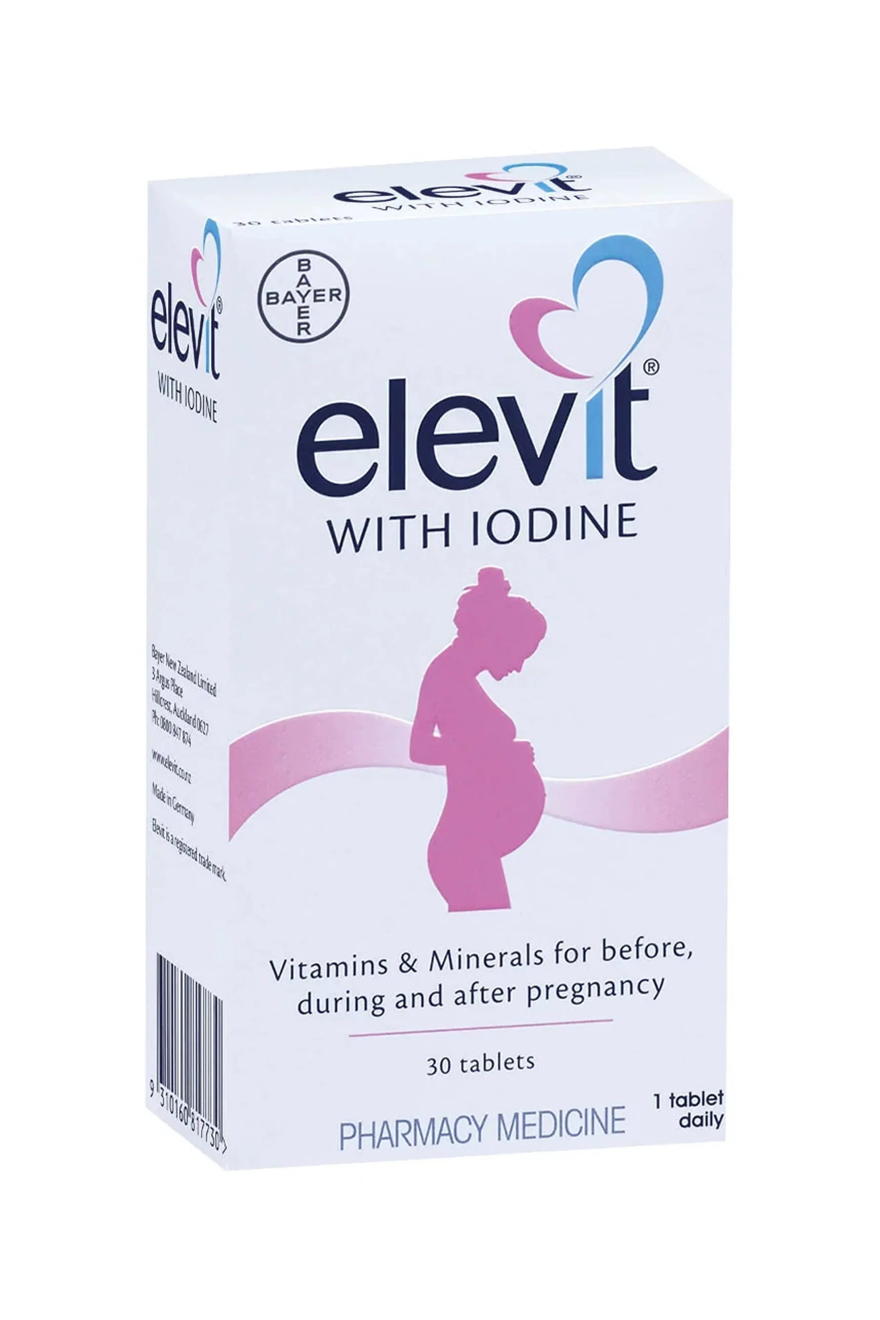 ELEVIT with Iodine Pregnancy Supplement 30tabs