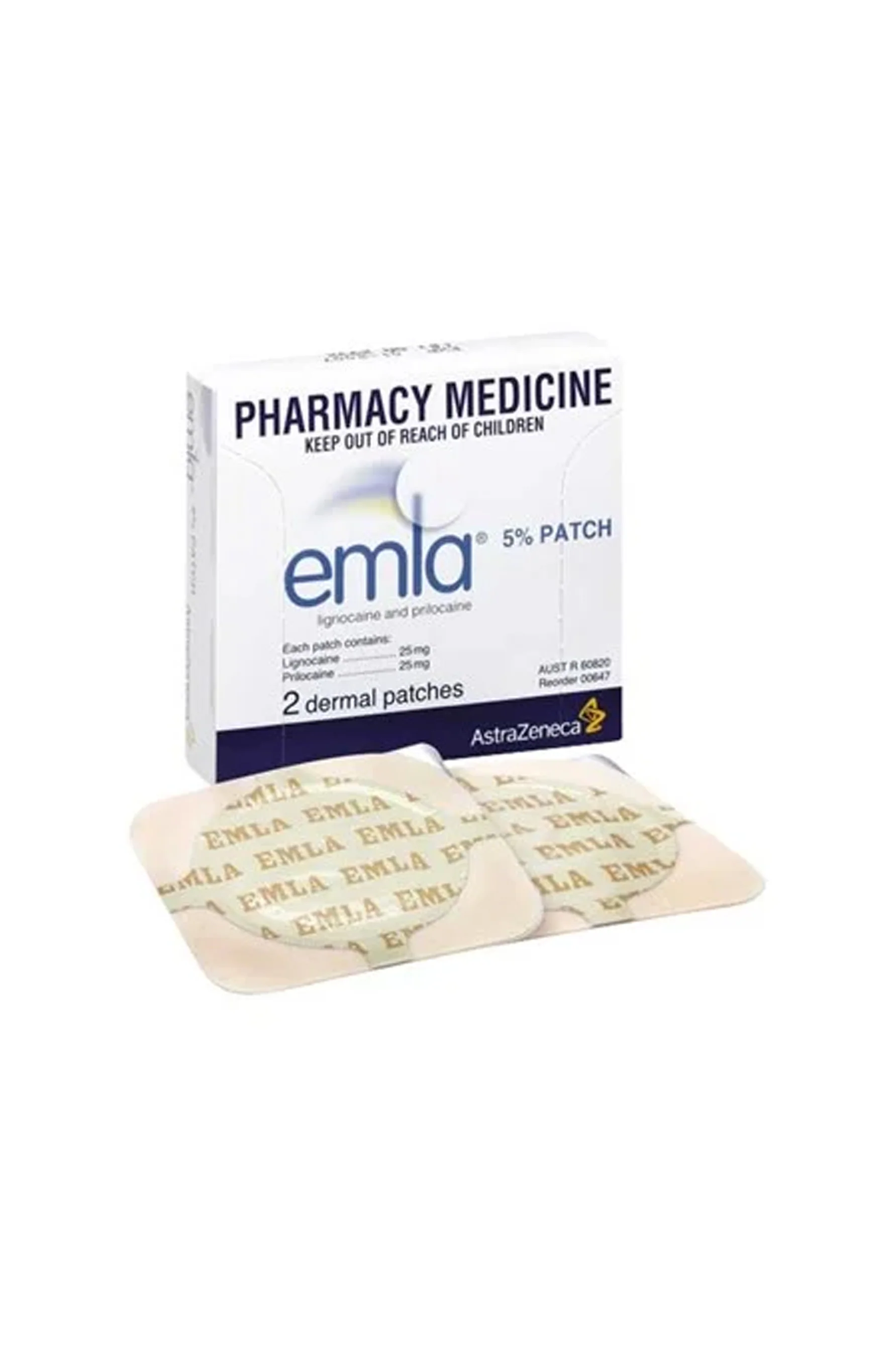 EMLA Patches 5% 2 Dermal Patches