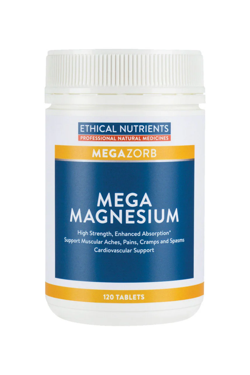 ETHICAL NUTRIENTS MEGAZORB Mega Magnesium 120tabs