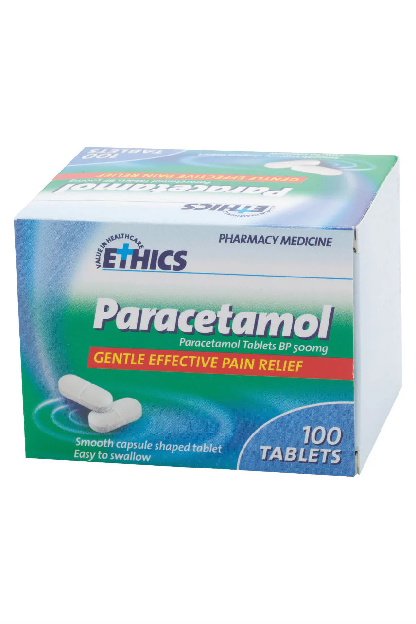 ETHICS Paracetamol 500mg 100 CS tab