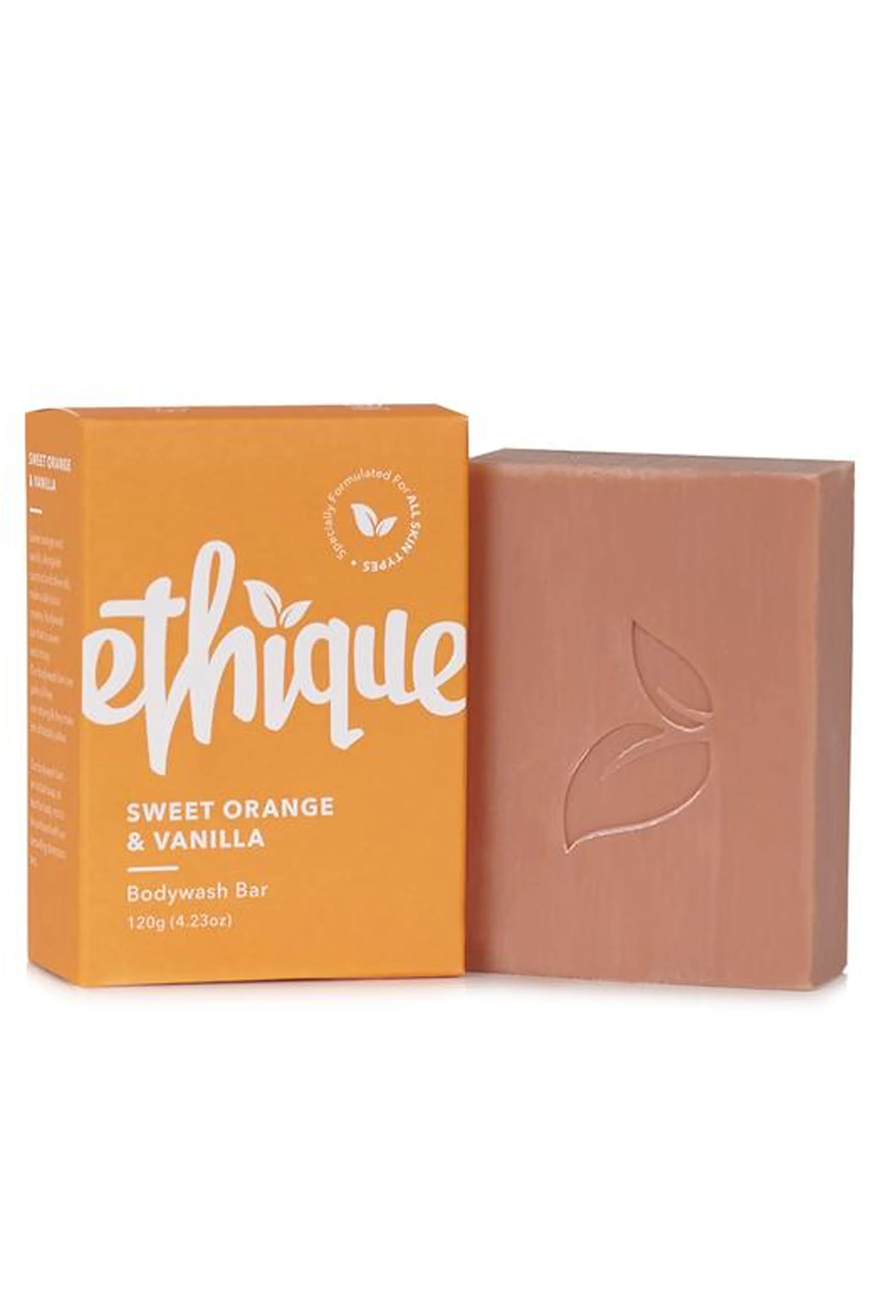 ETHIQUE Bodywash Bar Sweet Orange and Vanilla 120g