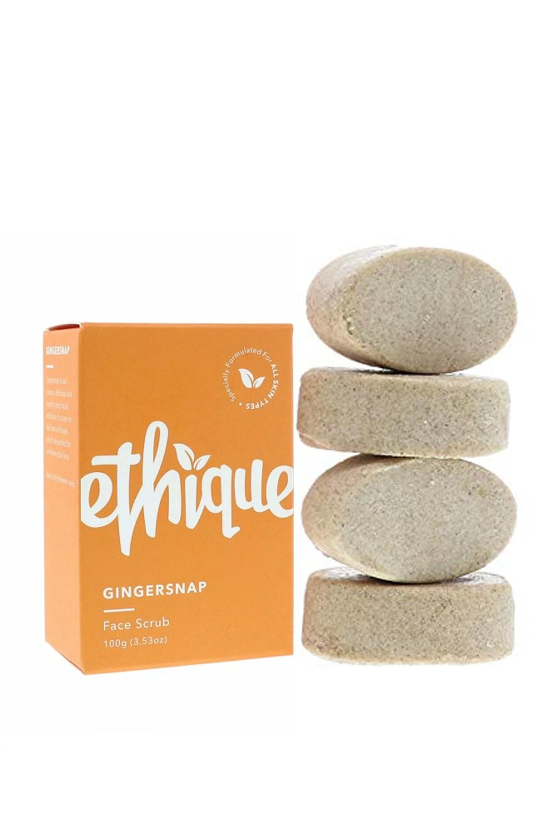 ETHIQUE Gingersnap Face Scrub 100g