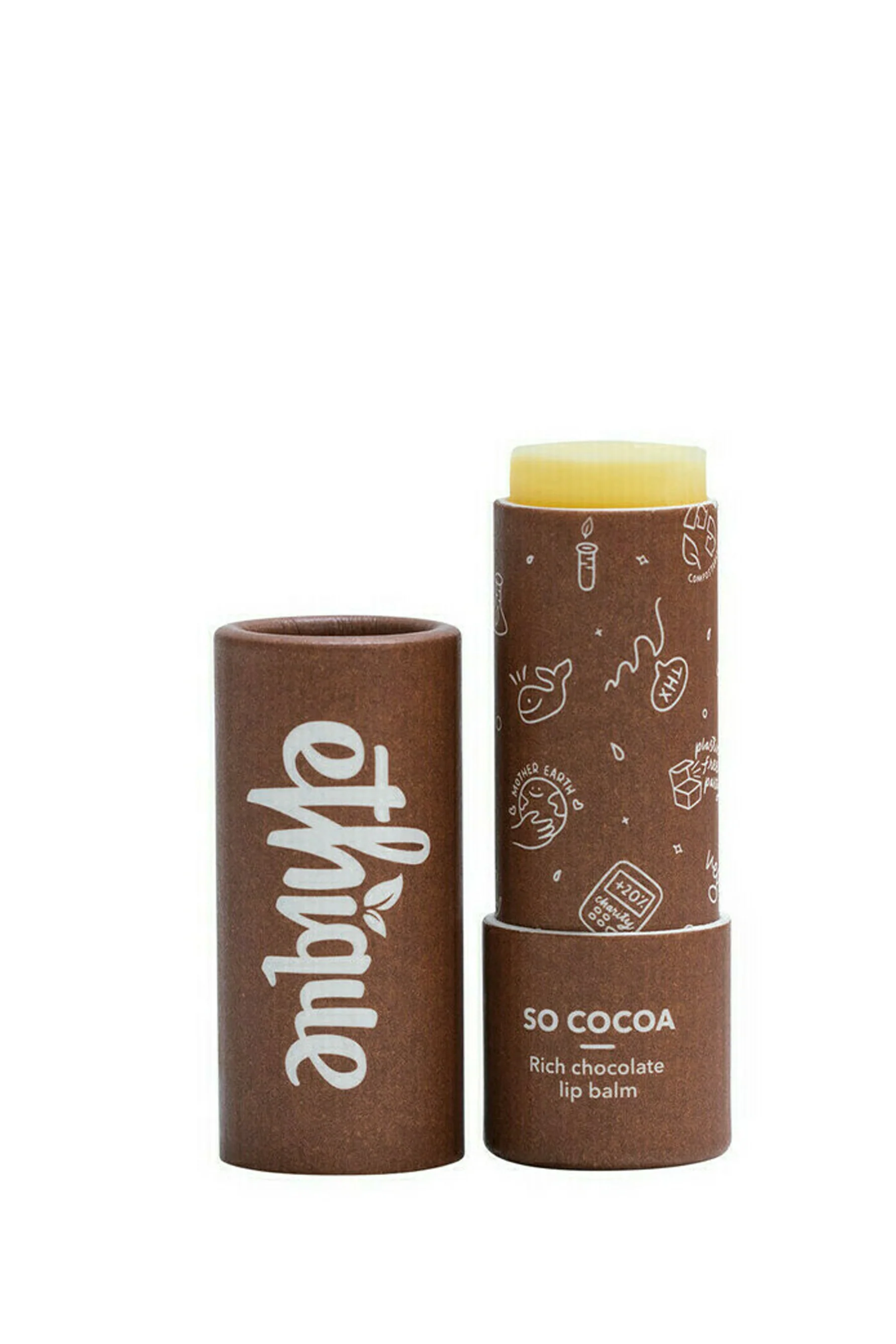 ETHIQUE Lip Balm Rich Chocolate So Cocoa 10g