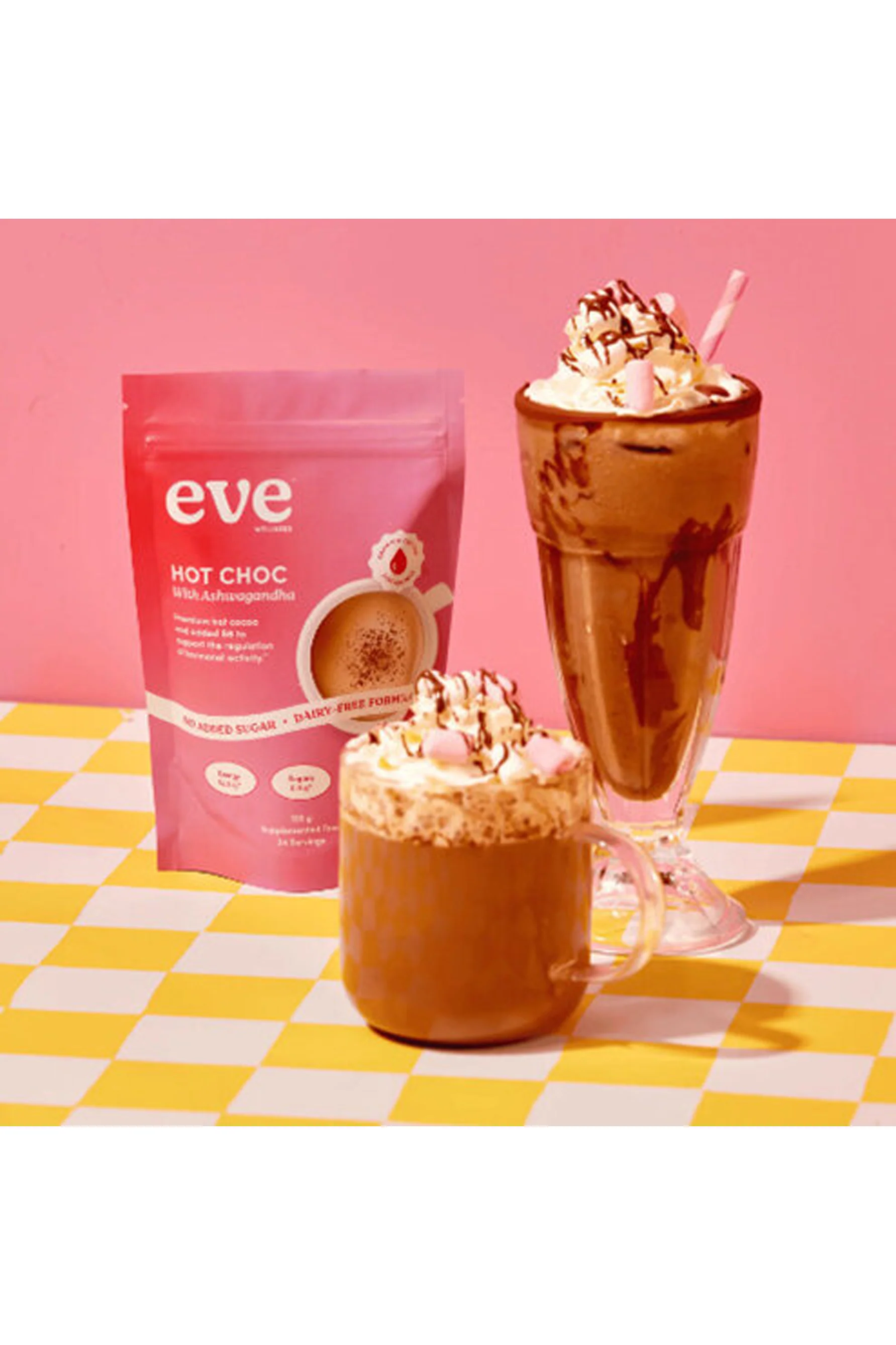 EVE Wellness Hot Choc Ashwagandha 120g - Image 2