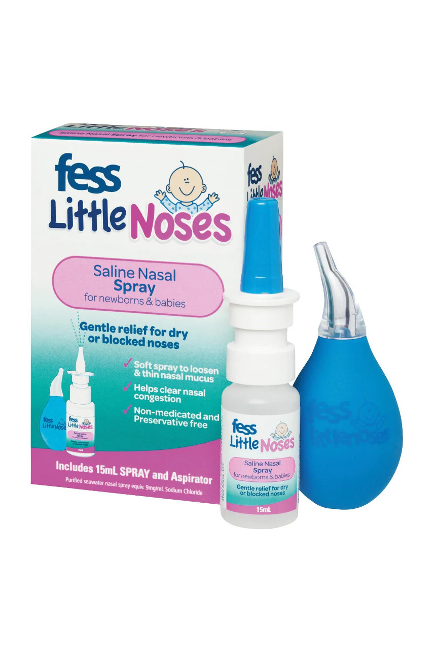 FESS Little Noses Saline Spray & Aspirator 15ml