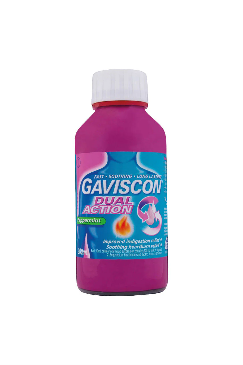 GAVISCON Dual Action Peppermint Liquid 300ml