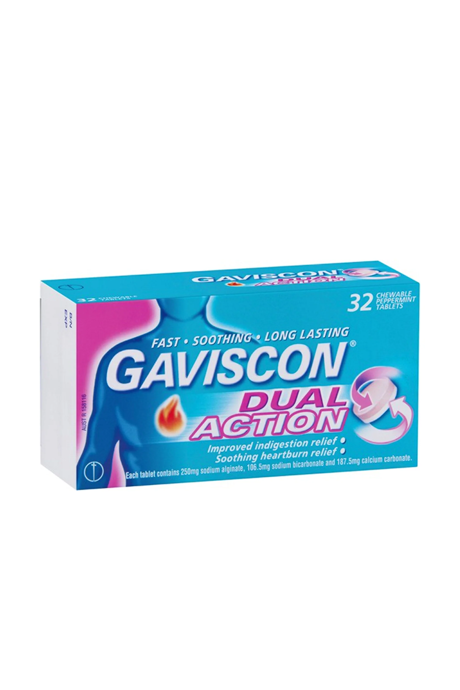 GAVISCON Dual Action Tablets 32 Tablets