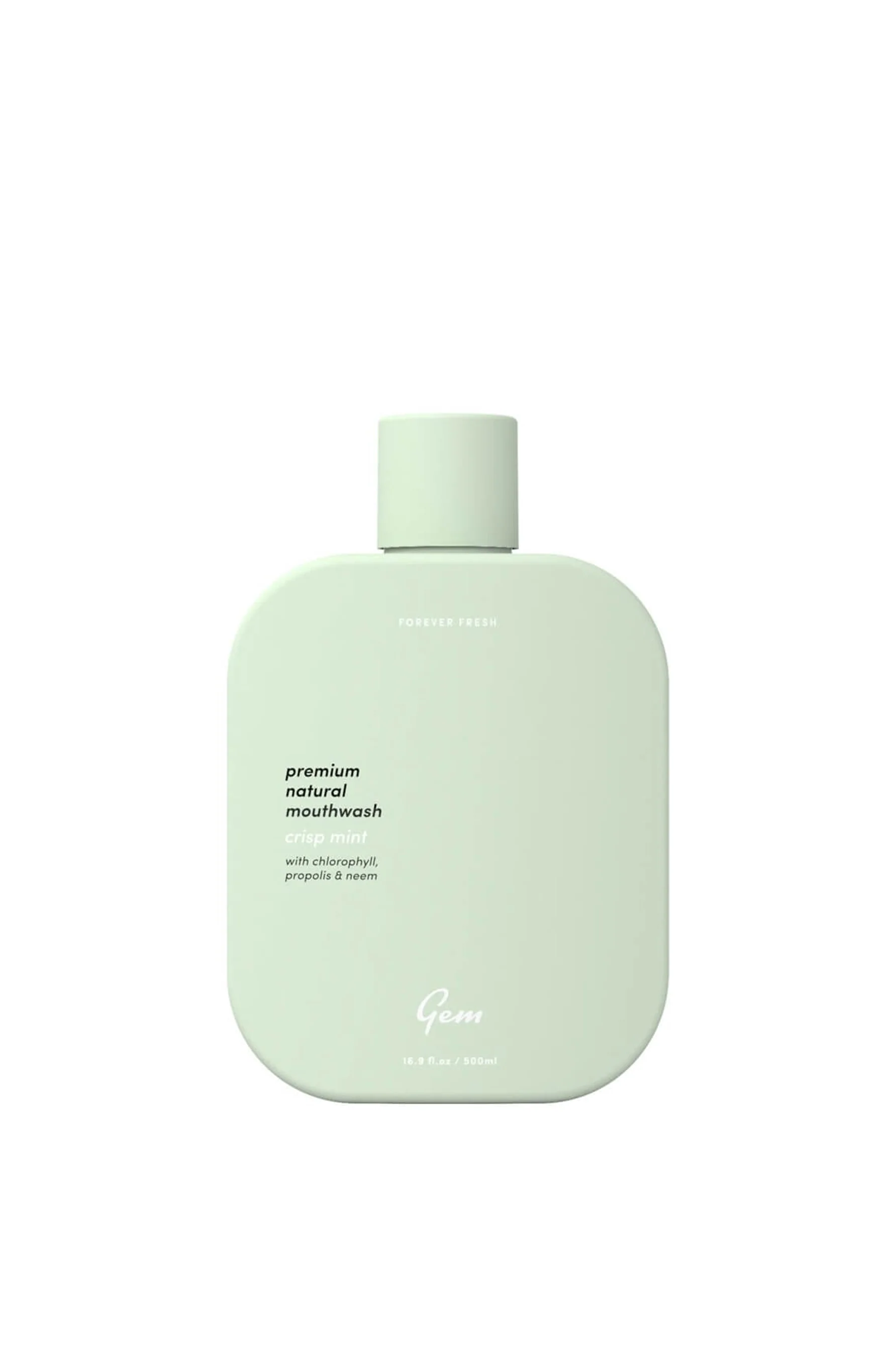 GEM MouthWash Crisp Mint 500ml