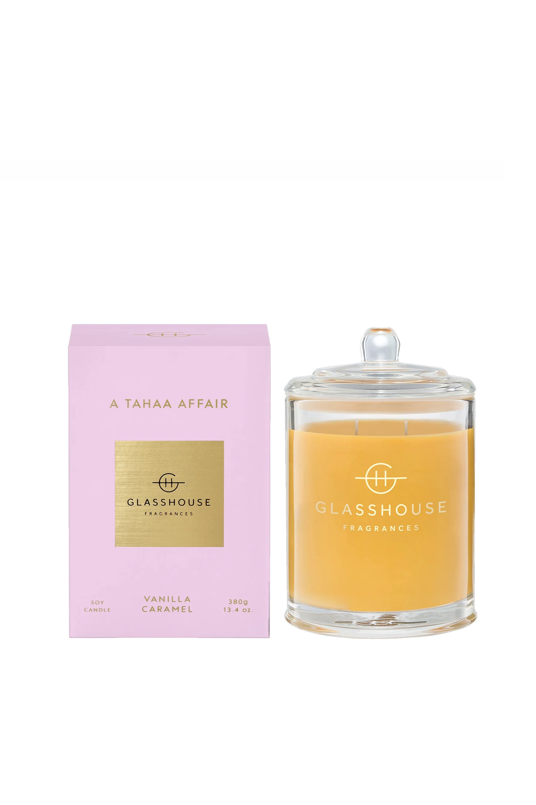 GLASSHOUSE FRAGRANCES A Tahaa Affair Candle 380g