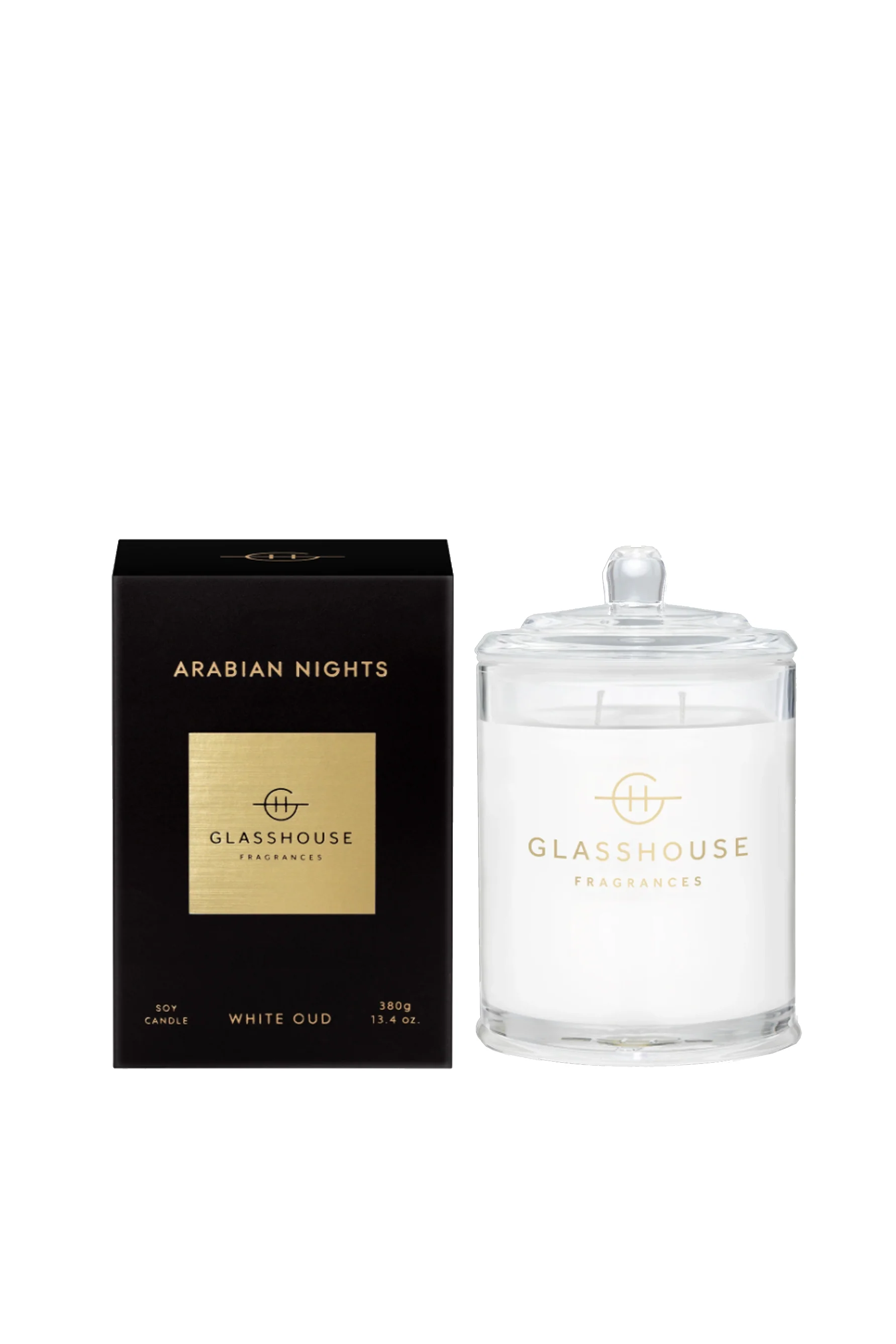 GLASSHOUSE FRAGRANCES Arabian Nights Candle 380g