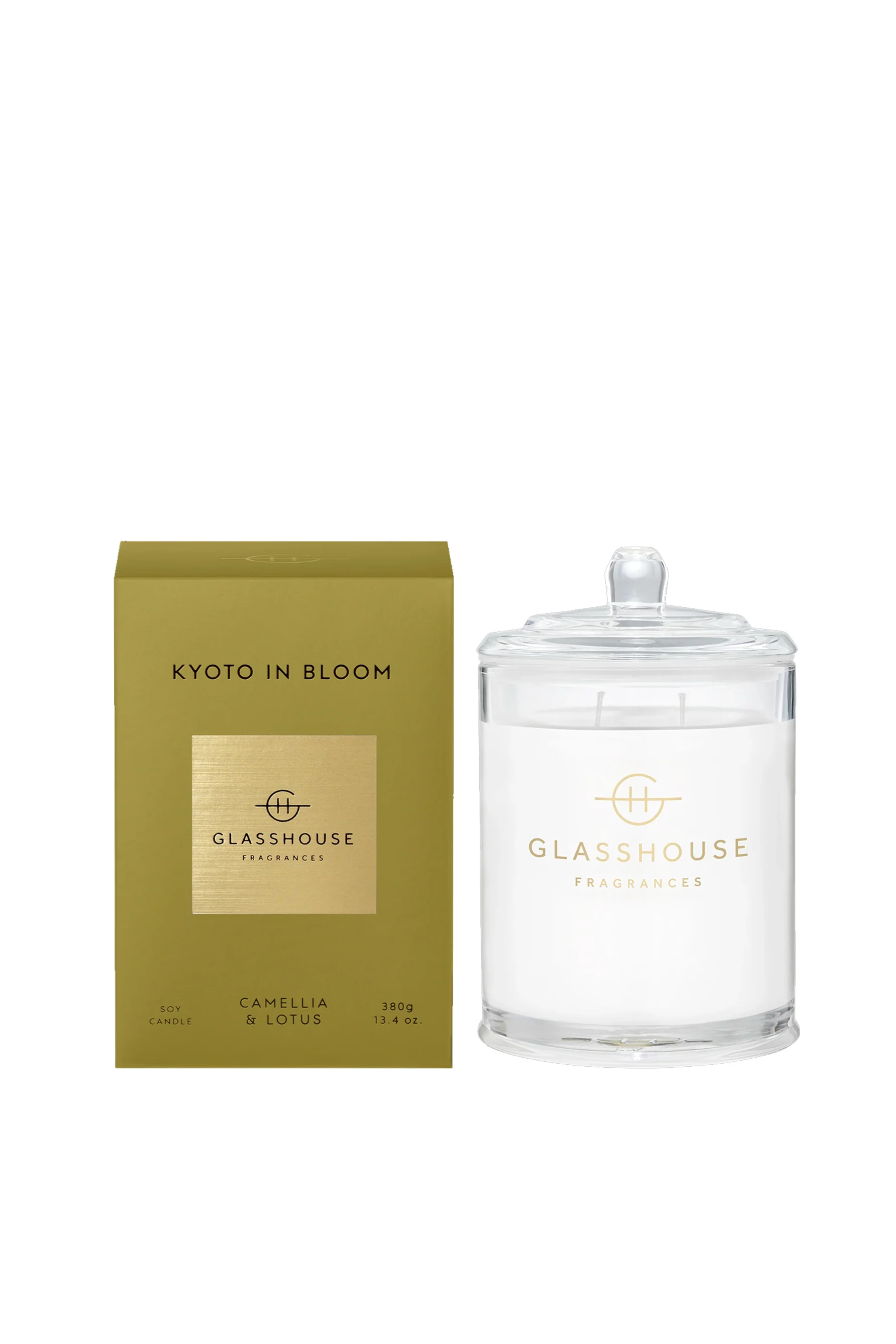 GLASSHOUSE FRAGRANCES Kyoto in Bloom Candle 380G