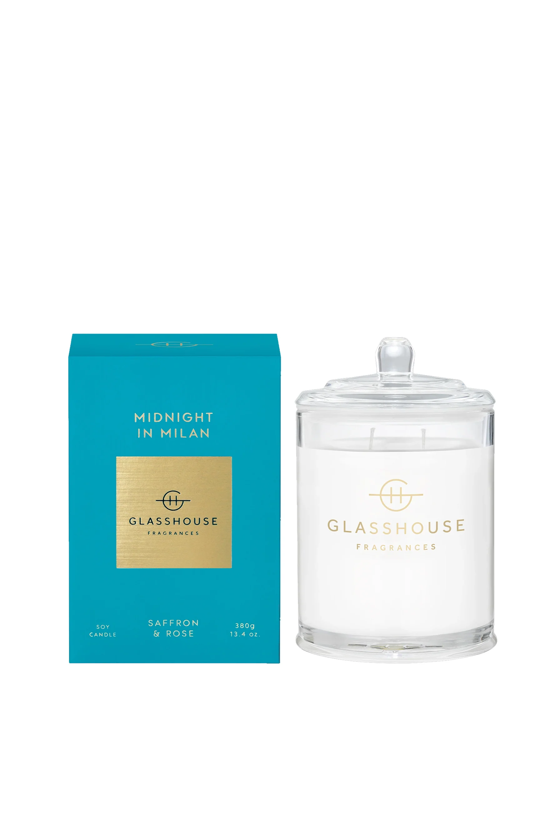 GLASSHOUSE FRAGRANCES Midnight in Milan Candle 380g