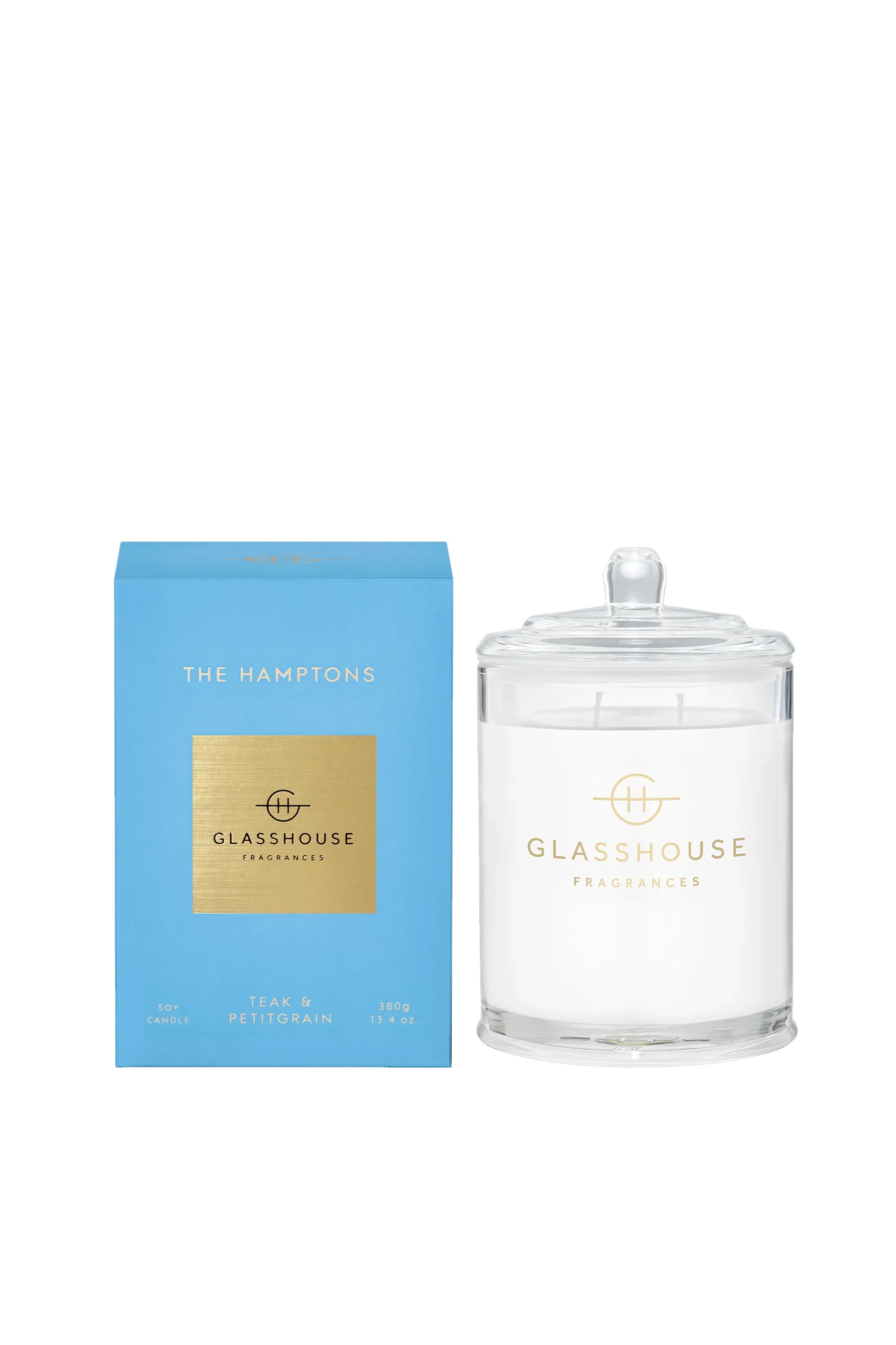 GLASSHOUSE FRAGRANCES The Hamptons Candle 380g