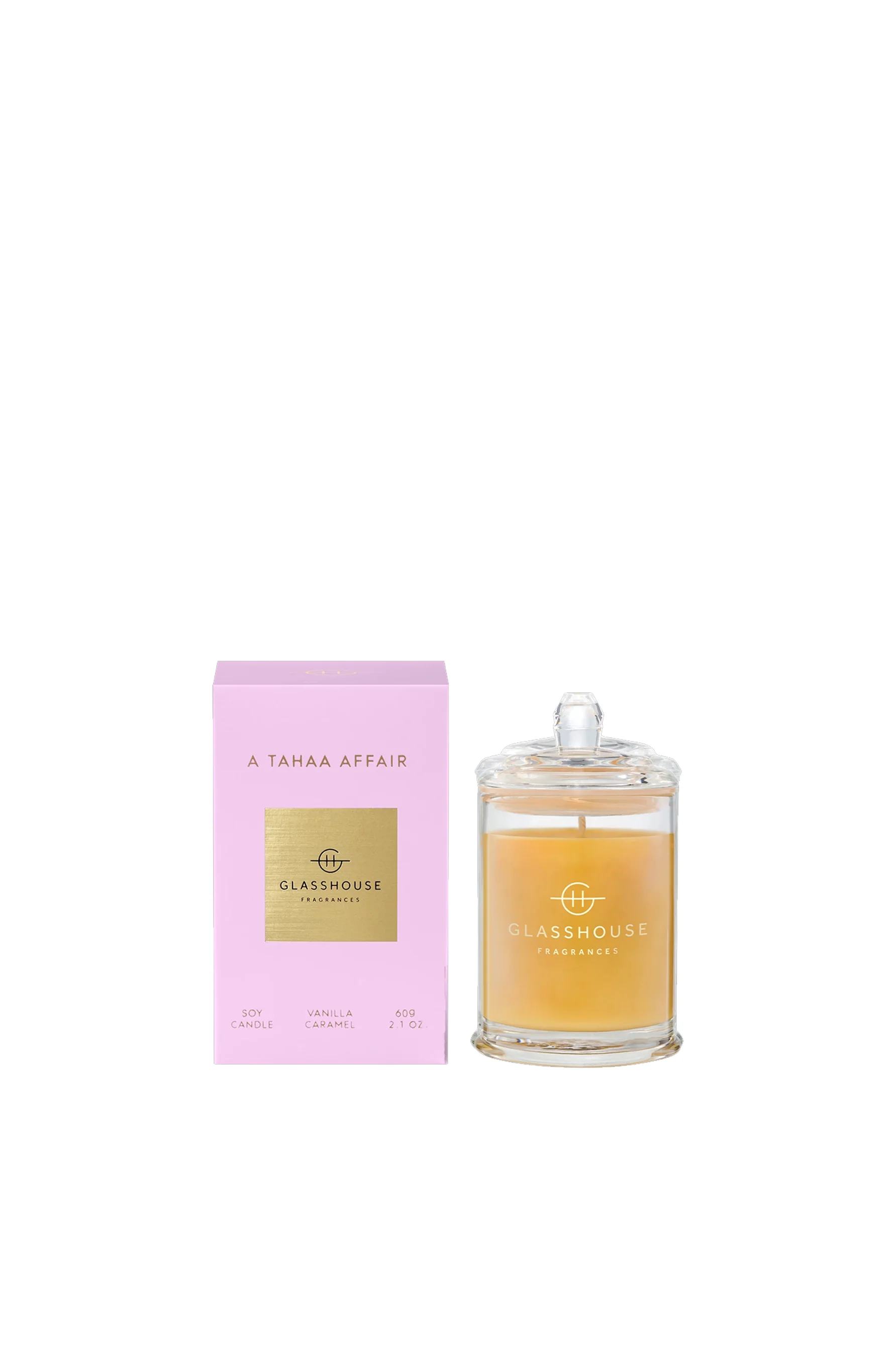 GLASSHOUSE FRAGRANCES A Tahaa Affair Candle 60g