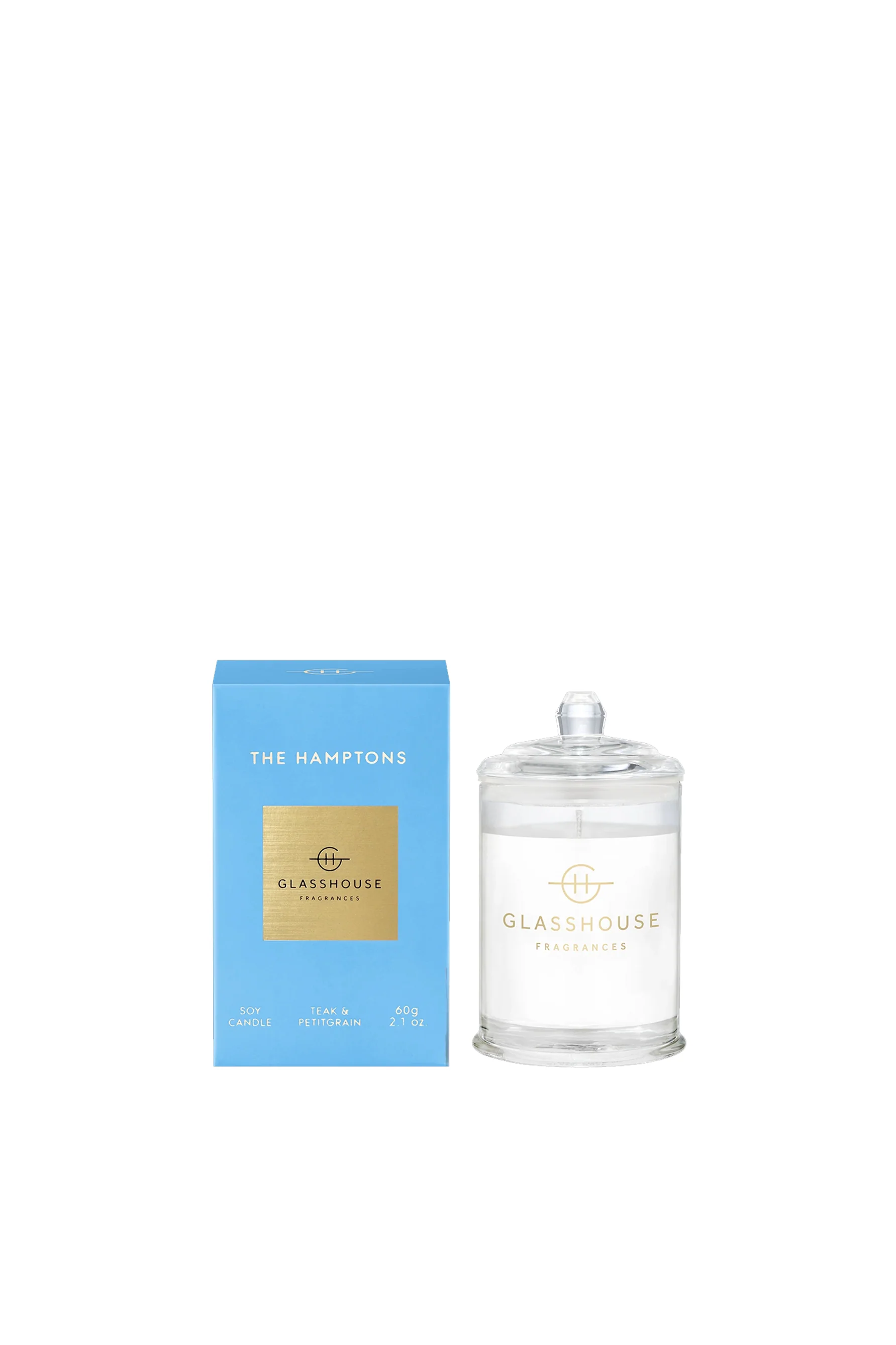 GLASSHOUSE FRAGRANCES The Hamptons Candle 60g