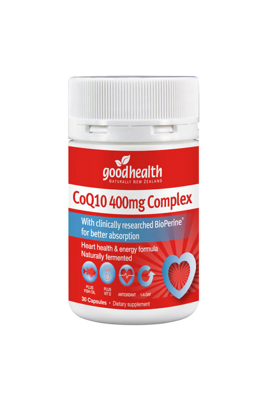 GOOD HEALTH CoQ10 400mg Complex 30caps