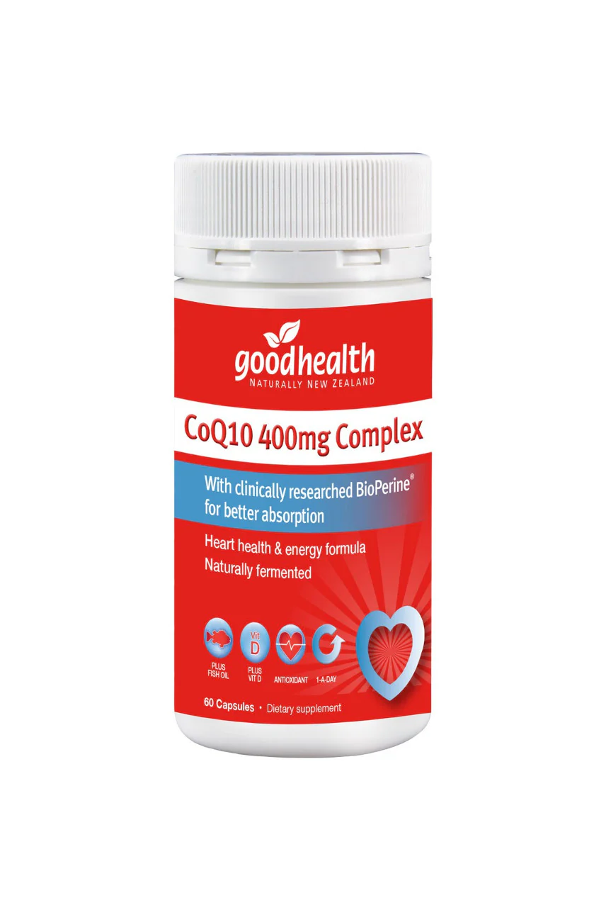GOOD HEALTH CoQ10 400mg Complex 60caps