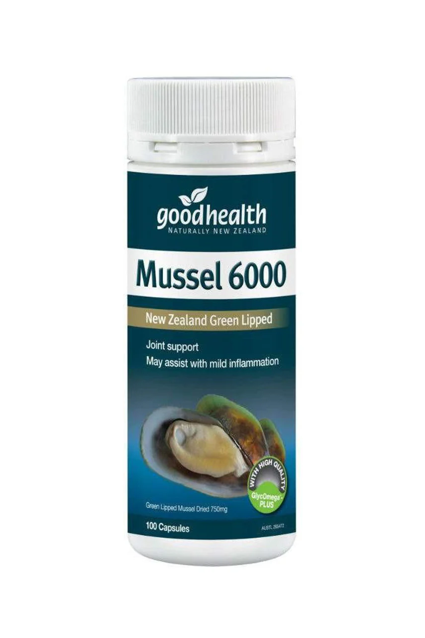 GOOD HEALTH Mussel 6000mg 100caps