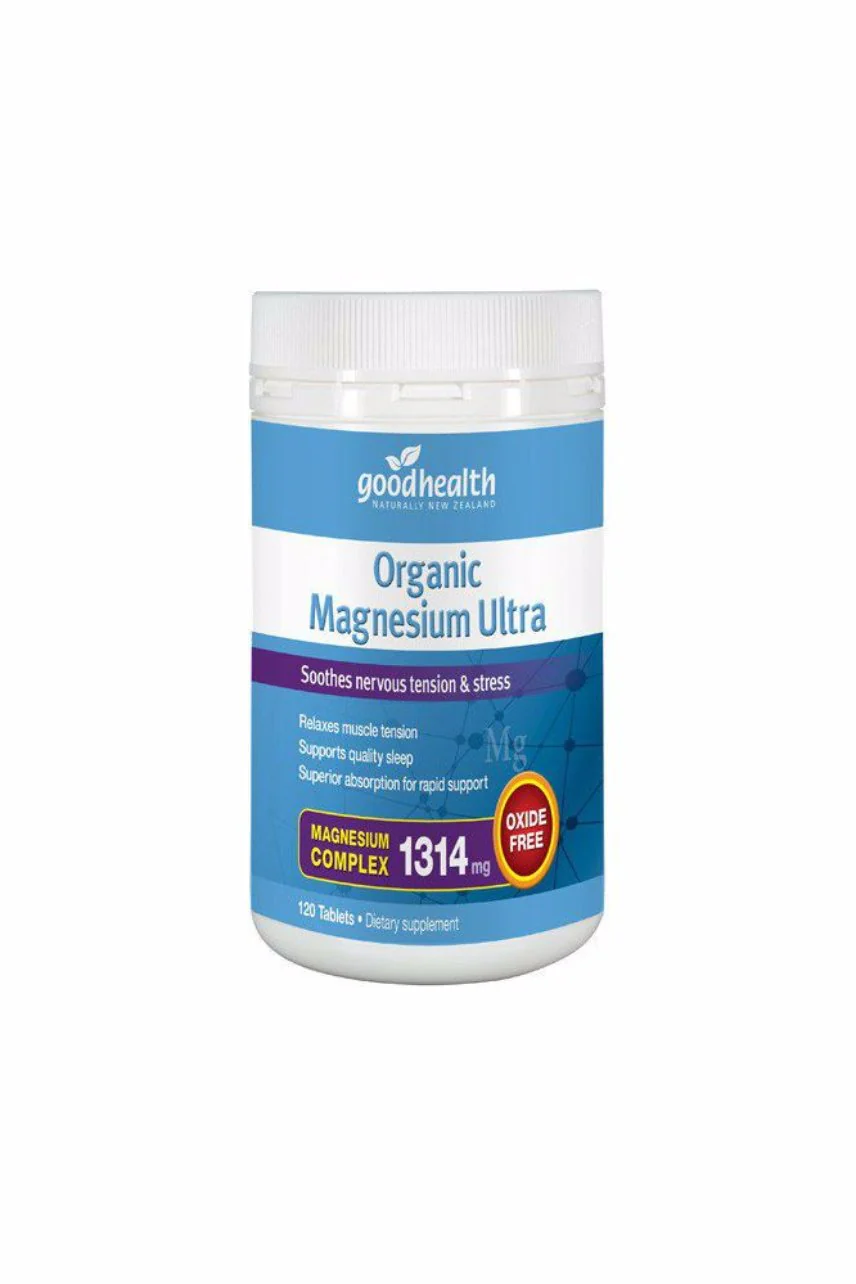 GOOD HEALTH Organic Magnesium Ultra 120tab