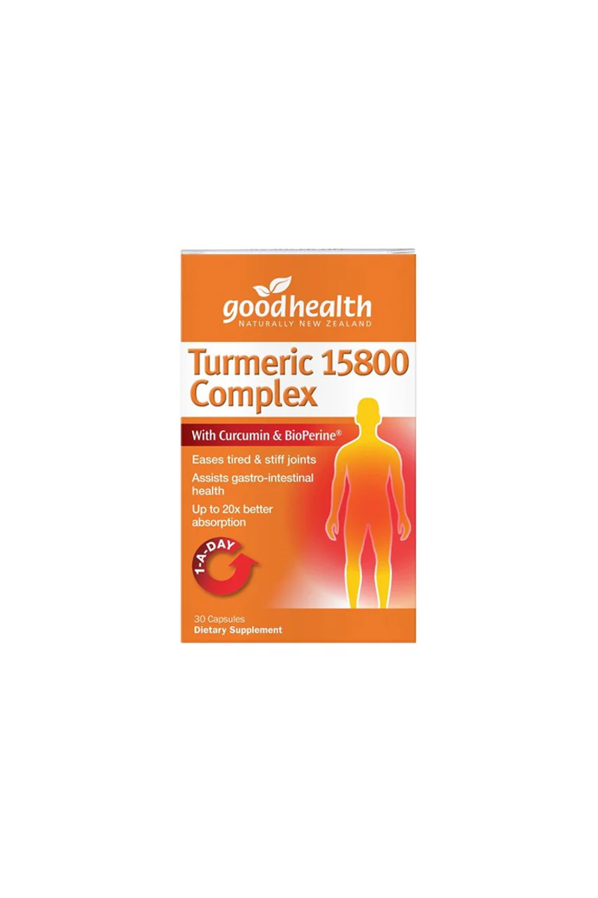 GOOD HEALTH Turmeric 15800 Complex 30caps