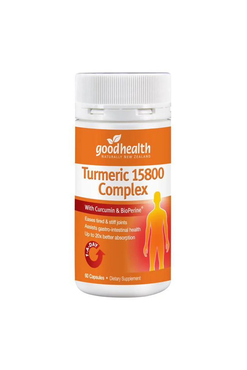 GOOD HEALTH Turmeric 15800 Complex 60caps