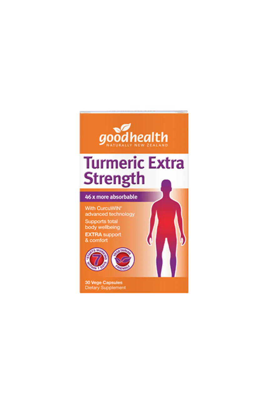 GOOD HEALTH Turmeric Extra Strength 30caps