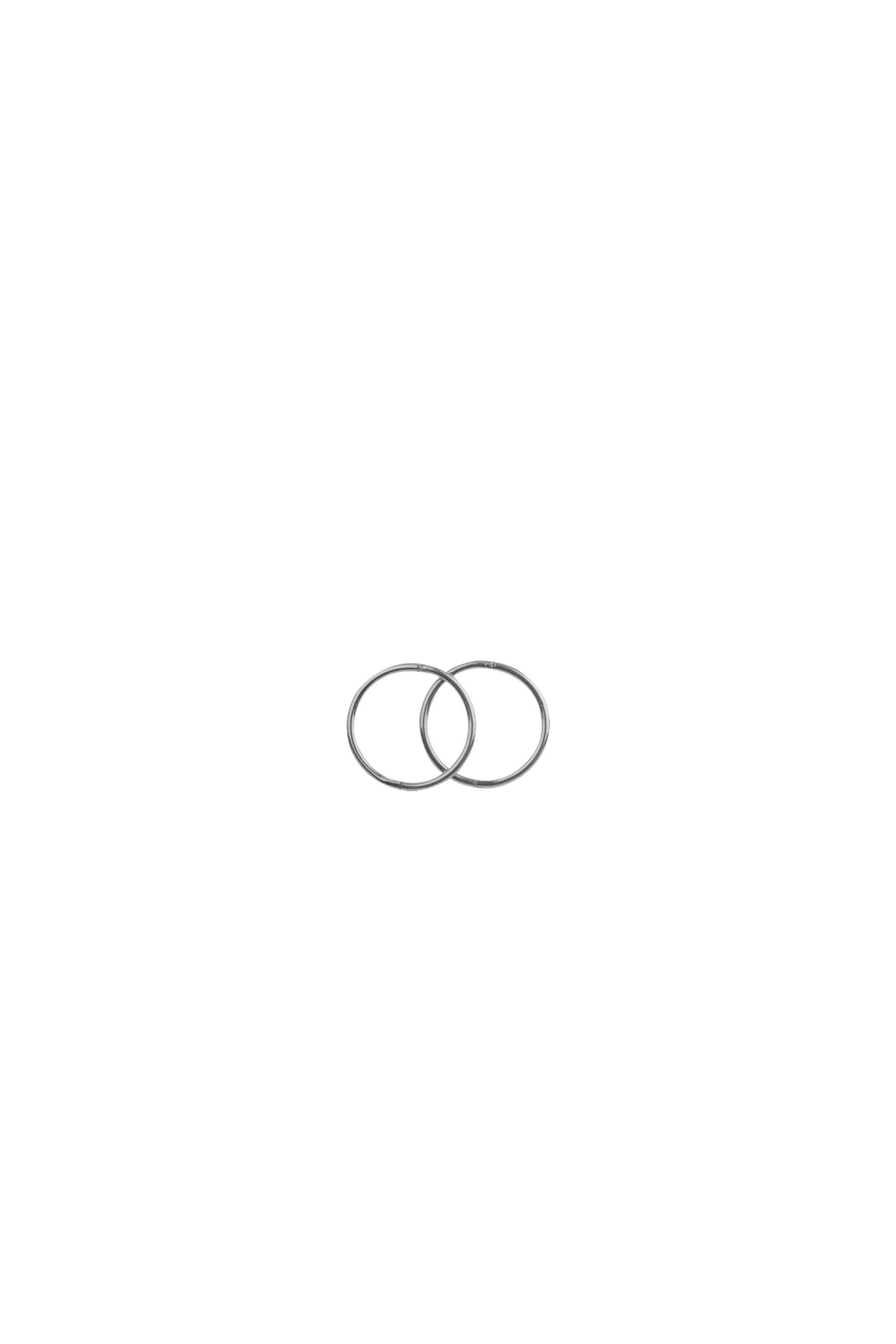 GLAM 60401 Mini 10mm Sleeper Sterling Silver