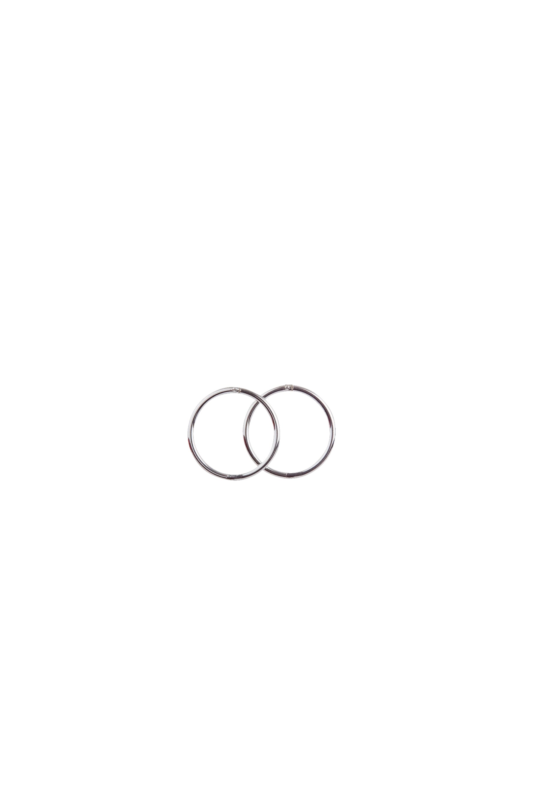 GLAM 60411 Regular 12mm Sleeper, Sterling Silver