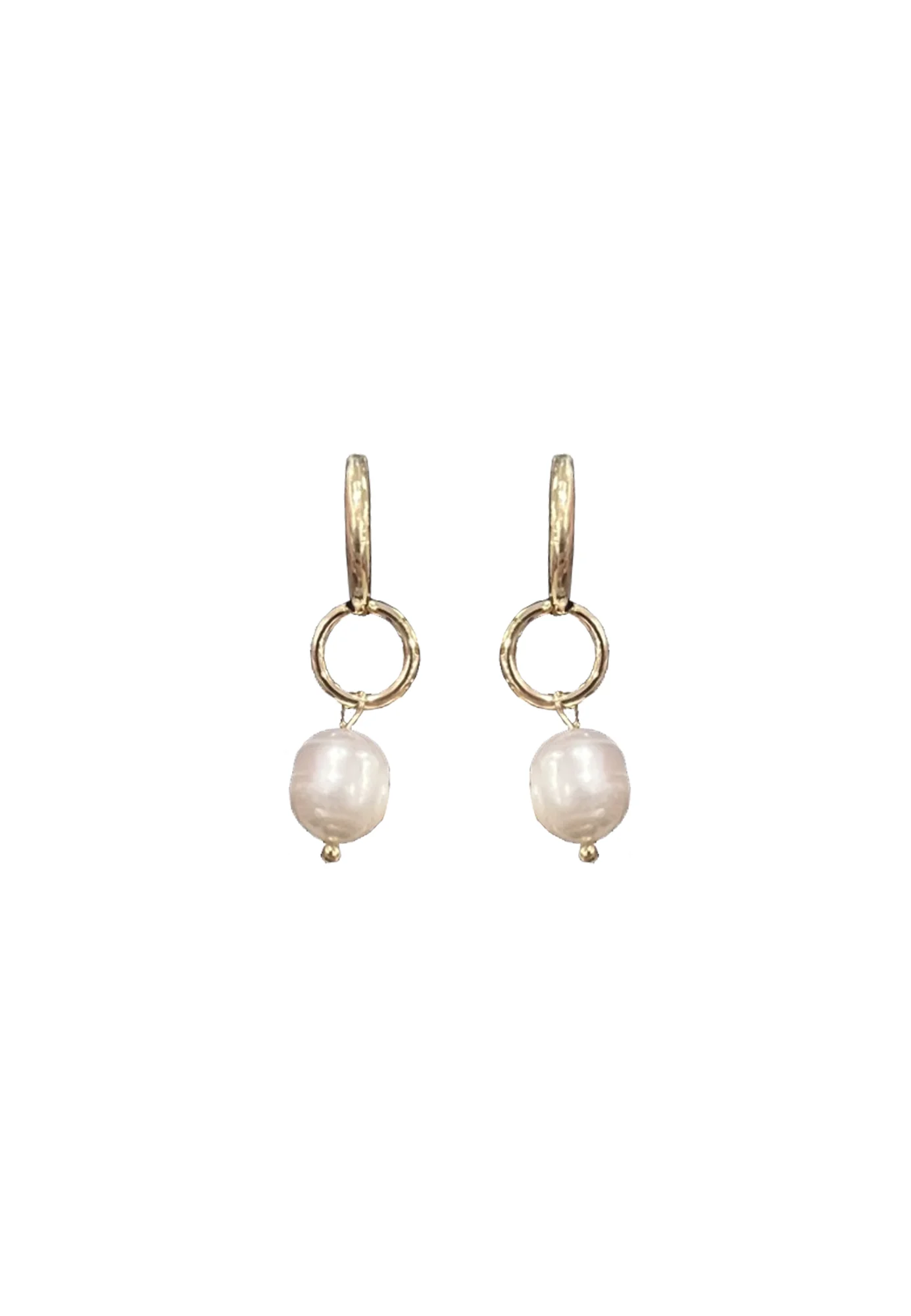 EURO Gold Freshwater Pearl Drop