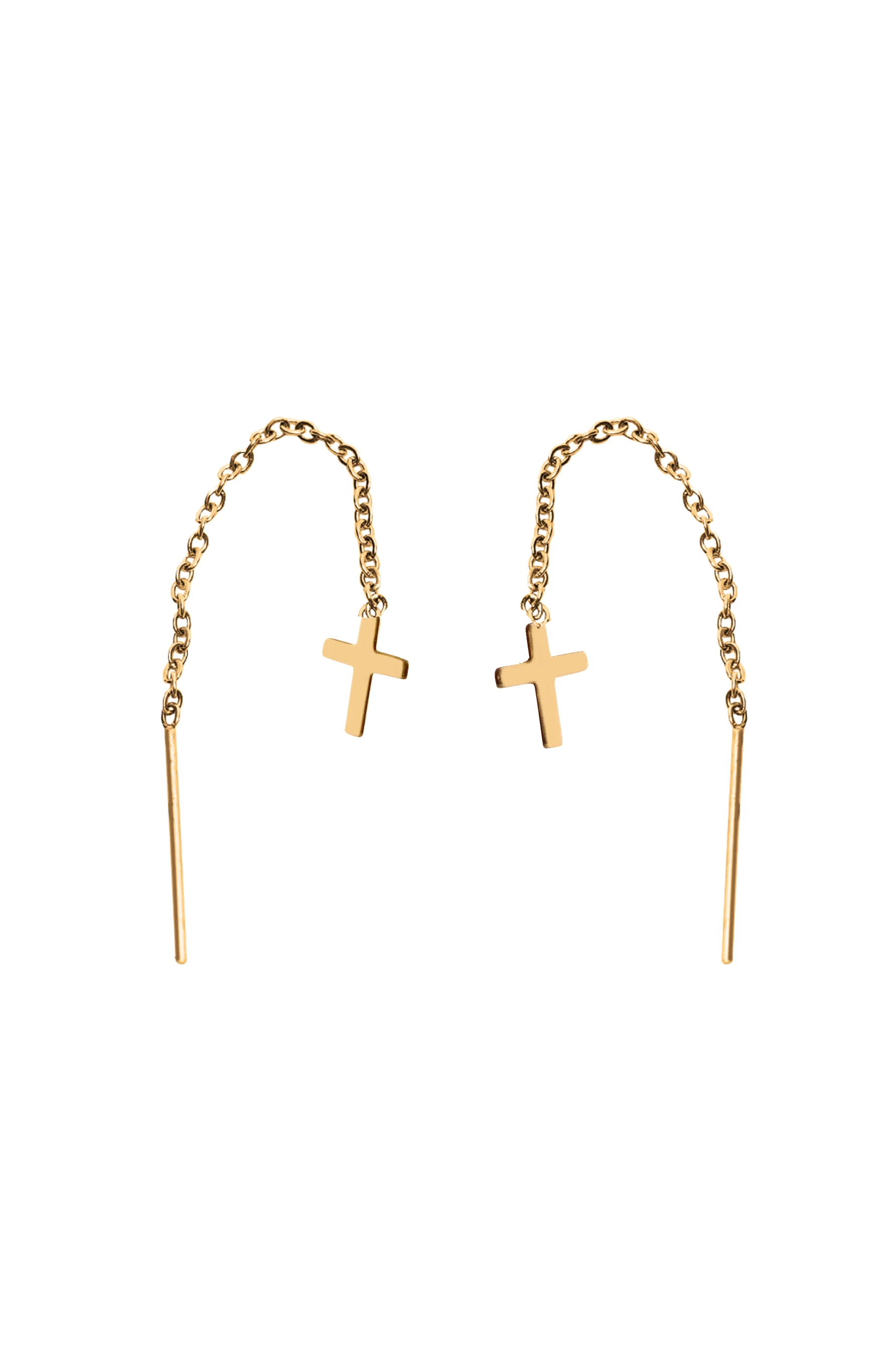GLAM Gold Cross Threads