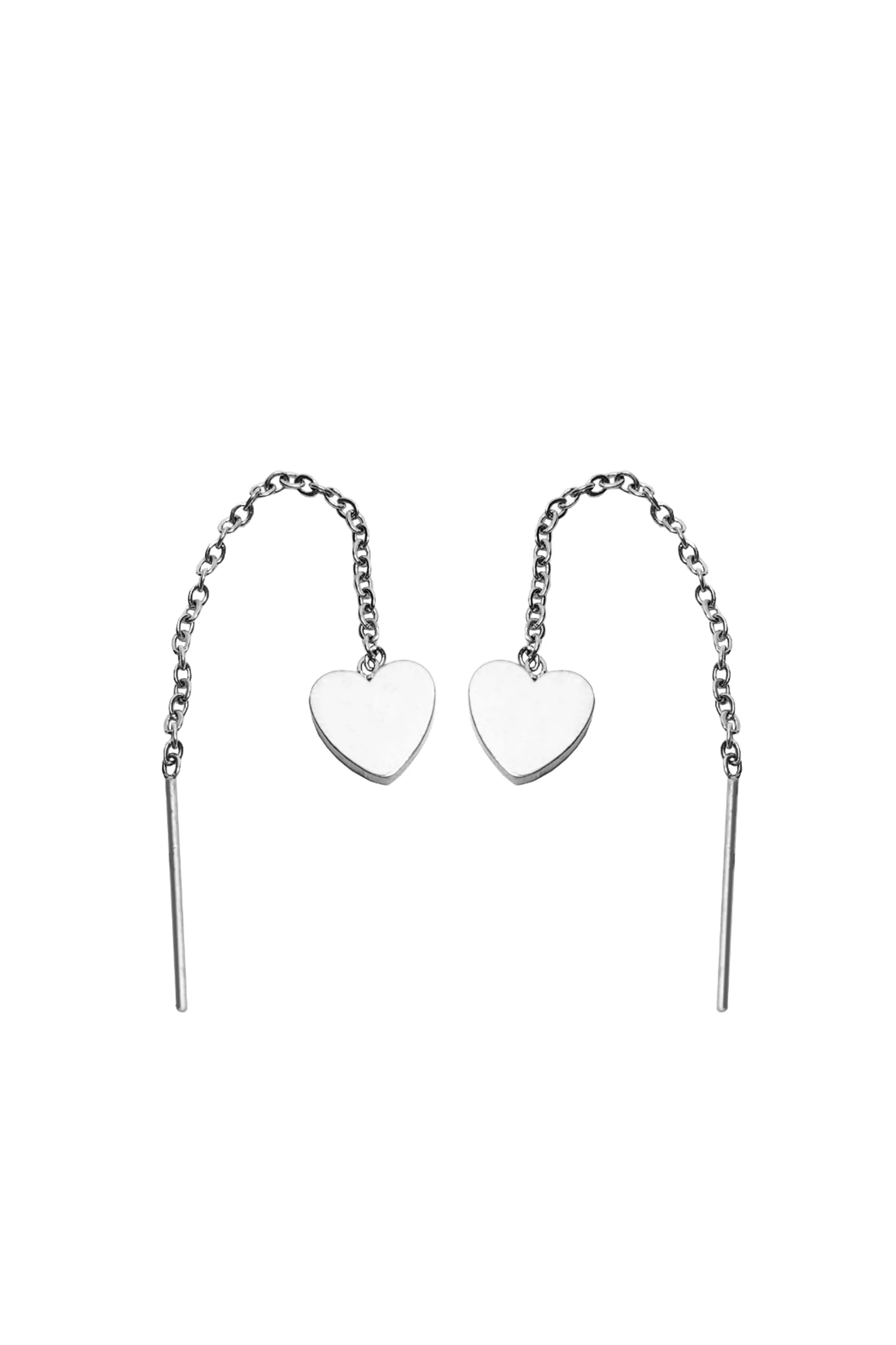 GLAM Silver Heart Threads