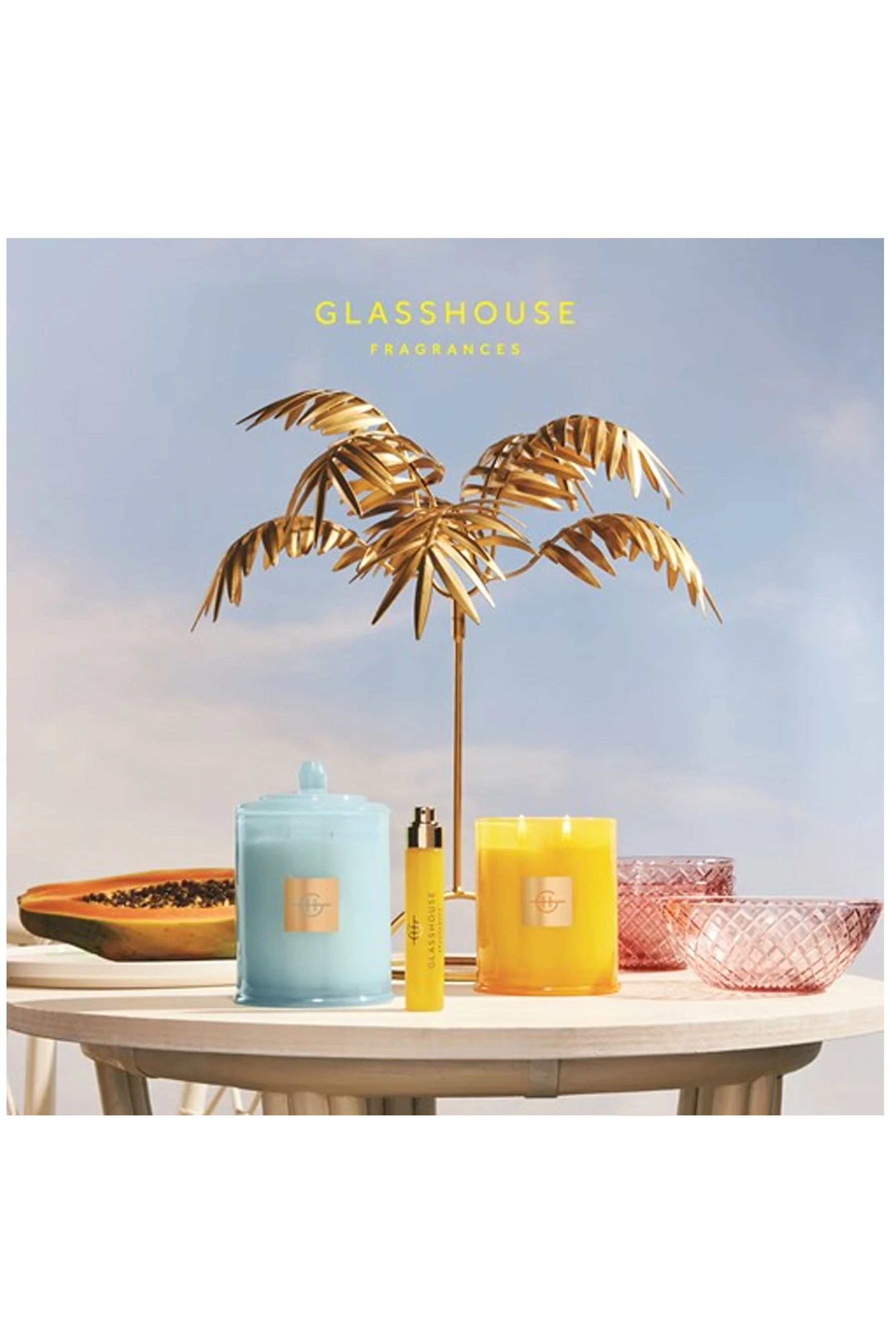 GLASSHOUSE FRAGRANCES Desert Divine Candle 380g - Image 2