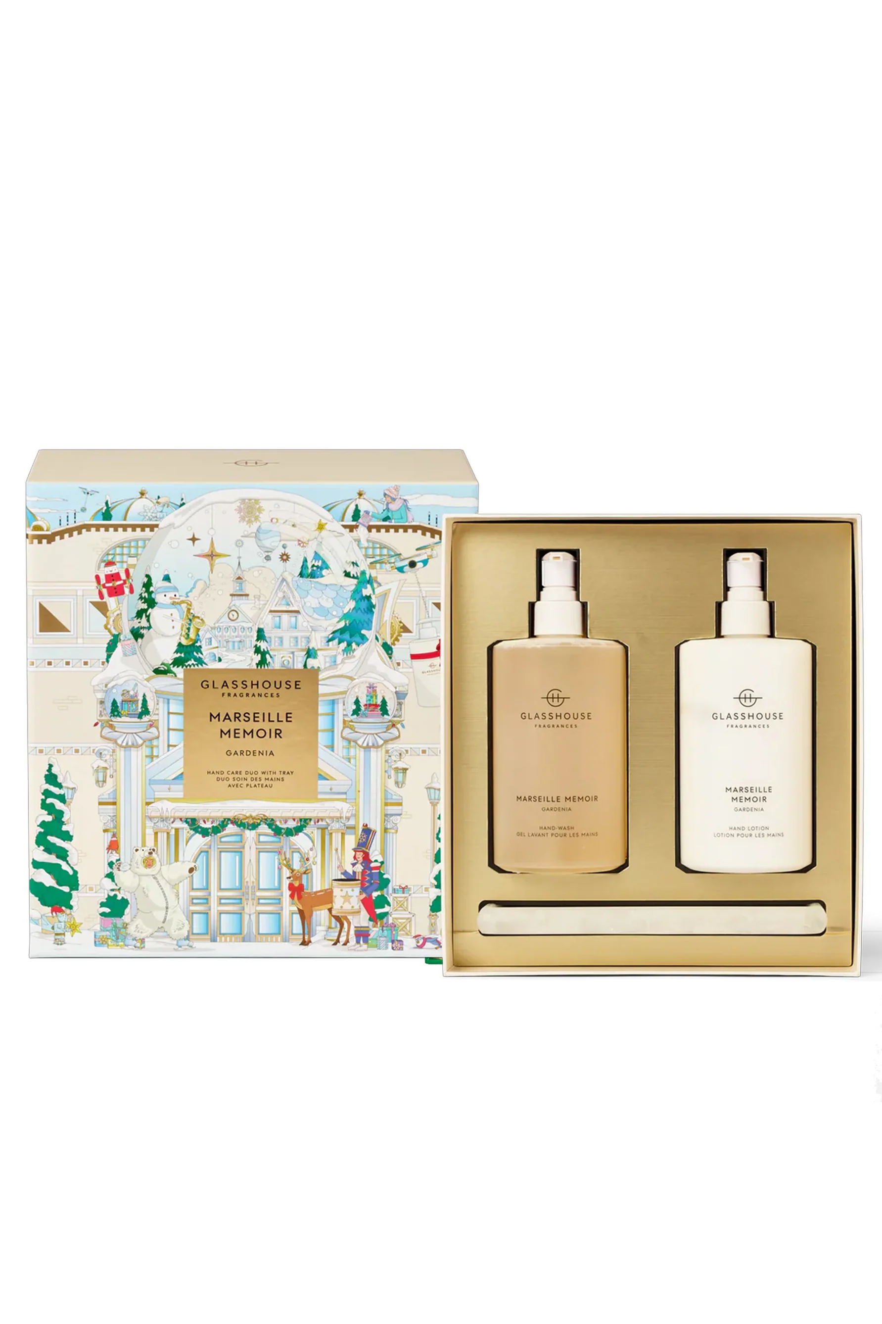 GLASSHOUSE FRAGRANCES Marseille Memoir Hand Care Duo Set