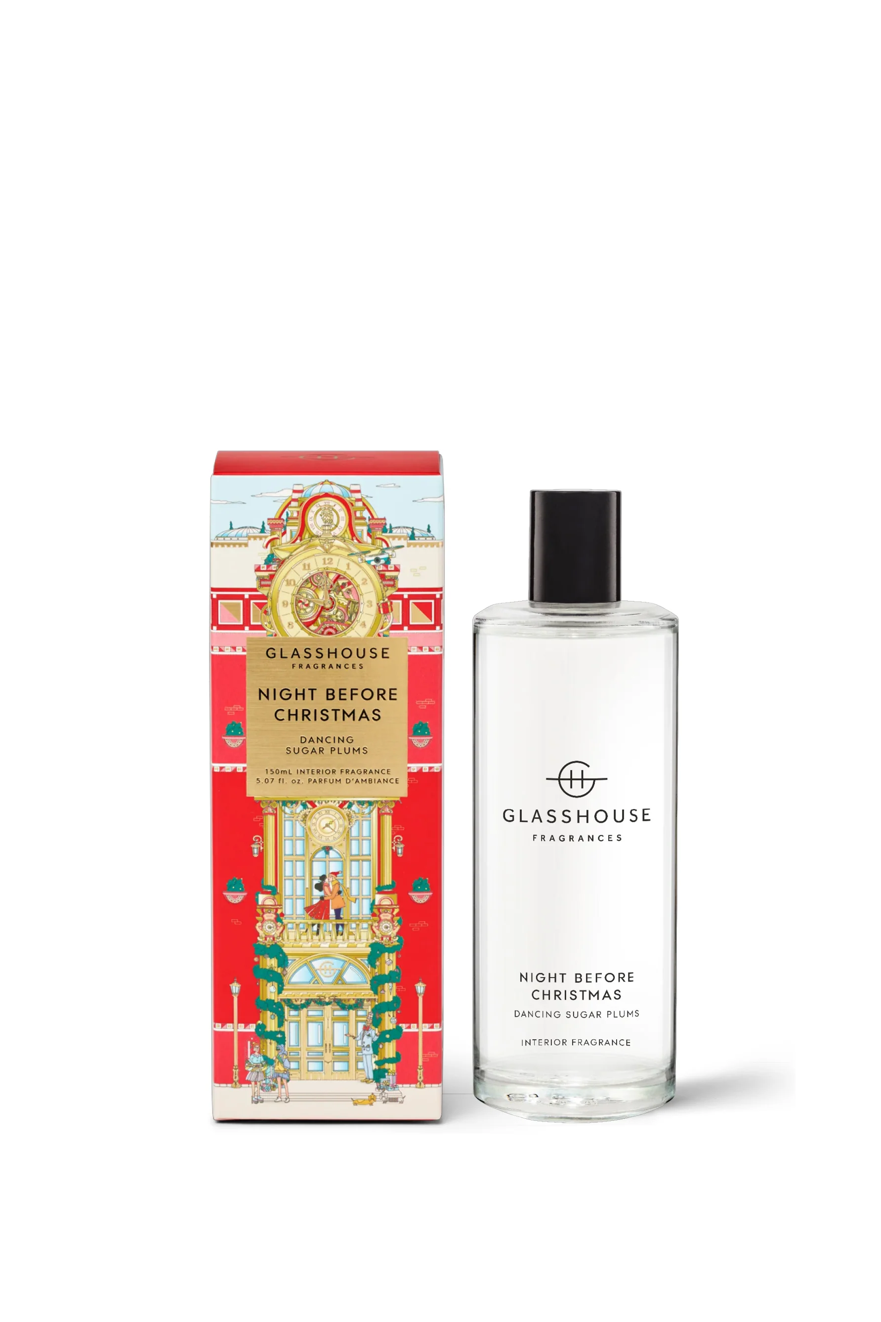 GLASSHOUSE FRAGRANCES Night Before Christmas Interior Fragrance 150ml