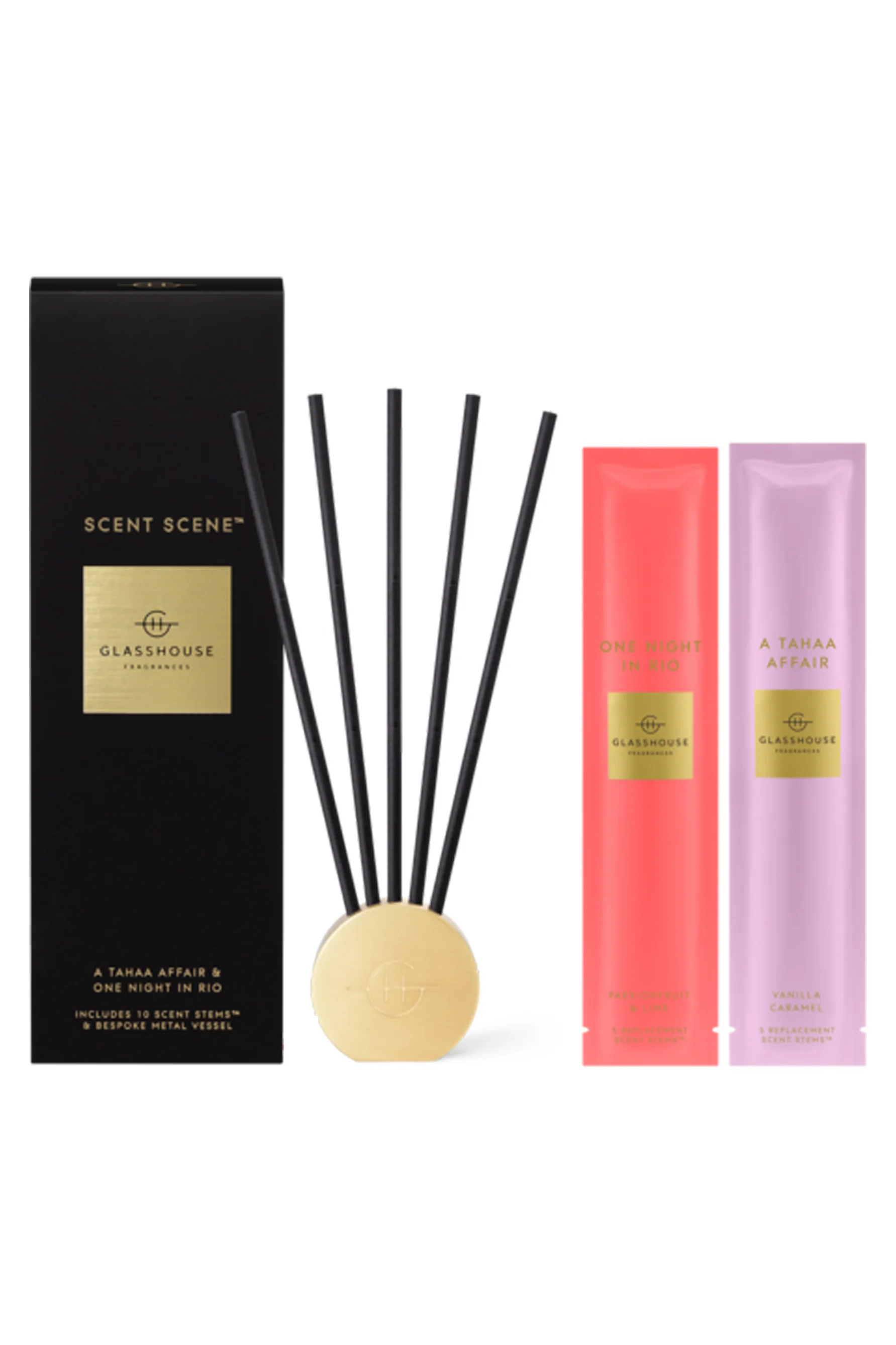 GLASSHOUSE FRAGRANCES Scent Scene Duo - A Tahaa Affair and One Night in Rio