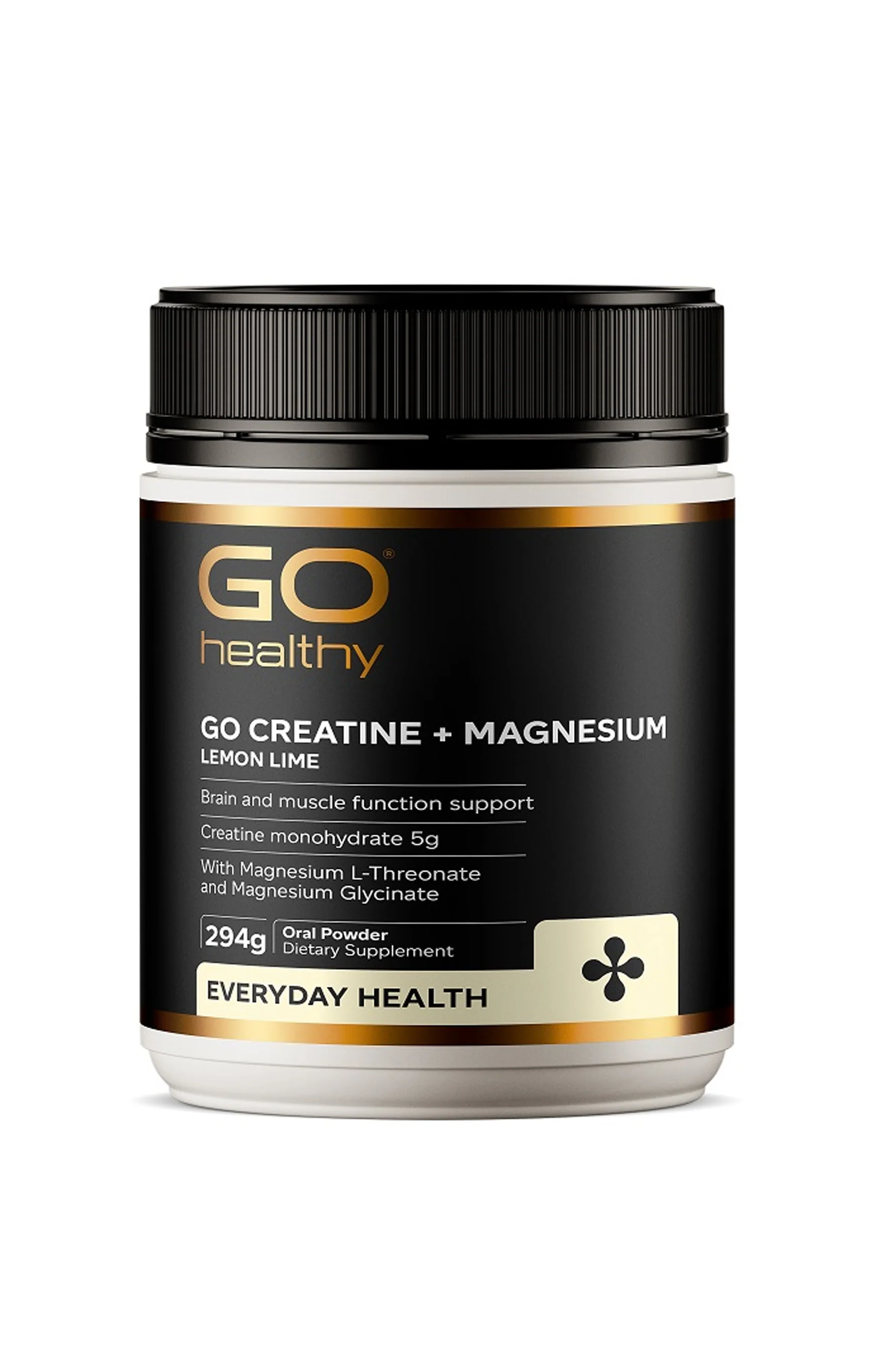 GO HEALTHY GO Creatine & Magnesium Lemon Lime 294g