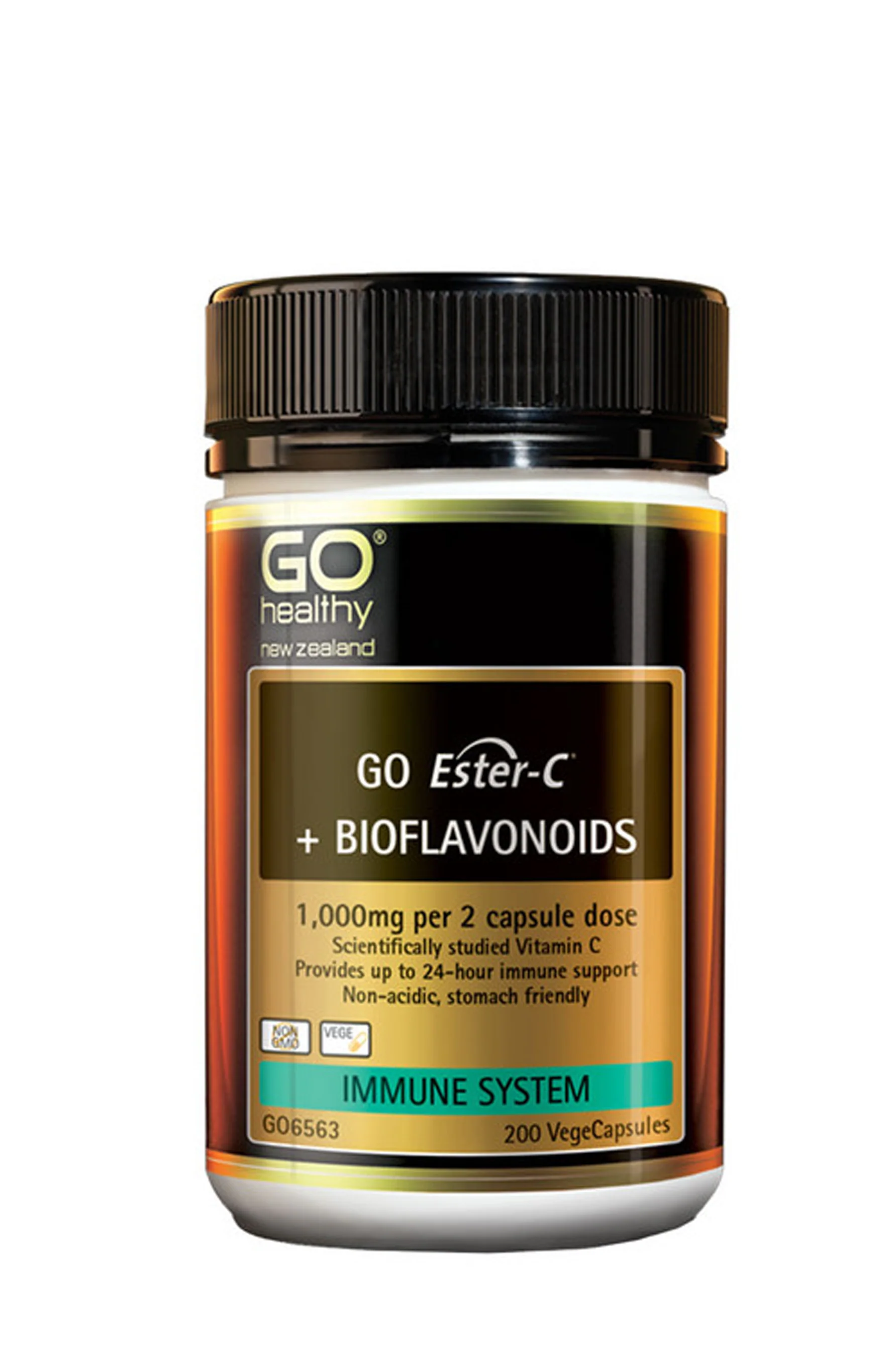 GO HEALTHY GO Ester-C+Bioflavonoids 200s