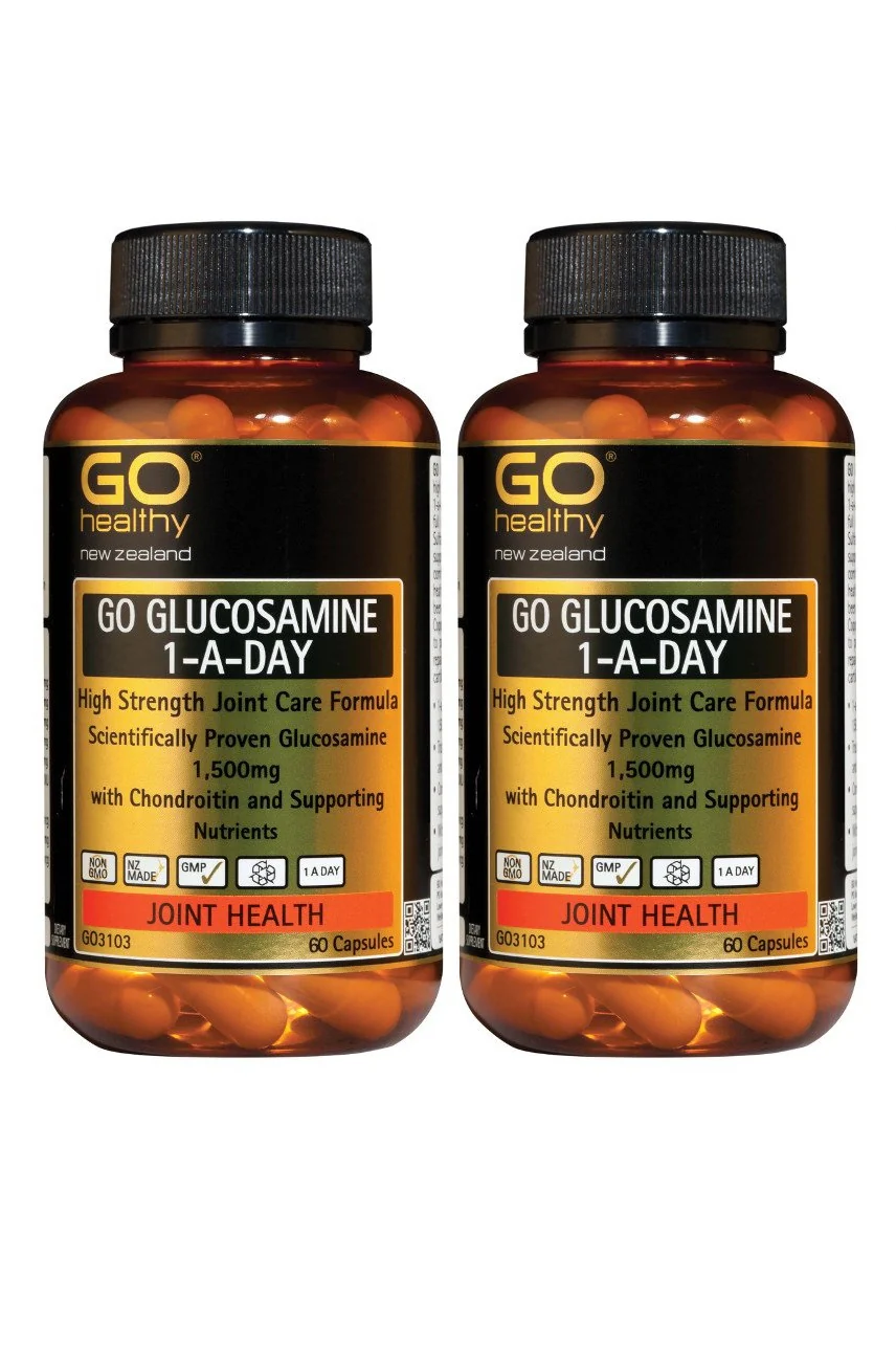 GO HEALTHY Glucosamine 1ADay 2x60s Twin Pack