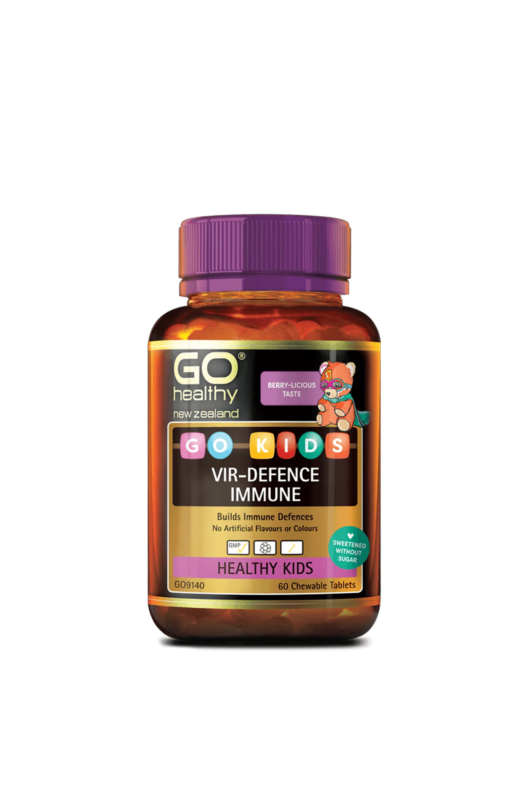 GO HEALTHY Kids Vir-Defence Immune 60 Chewable Tablets